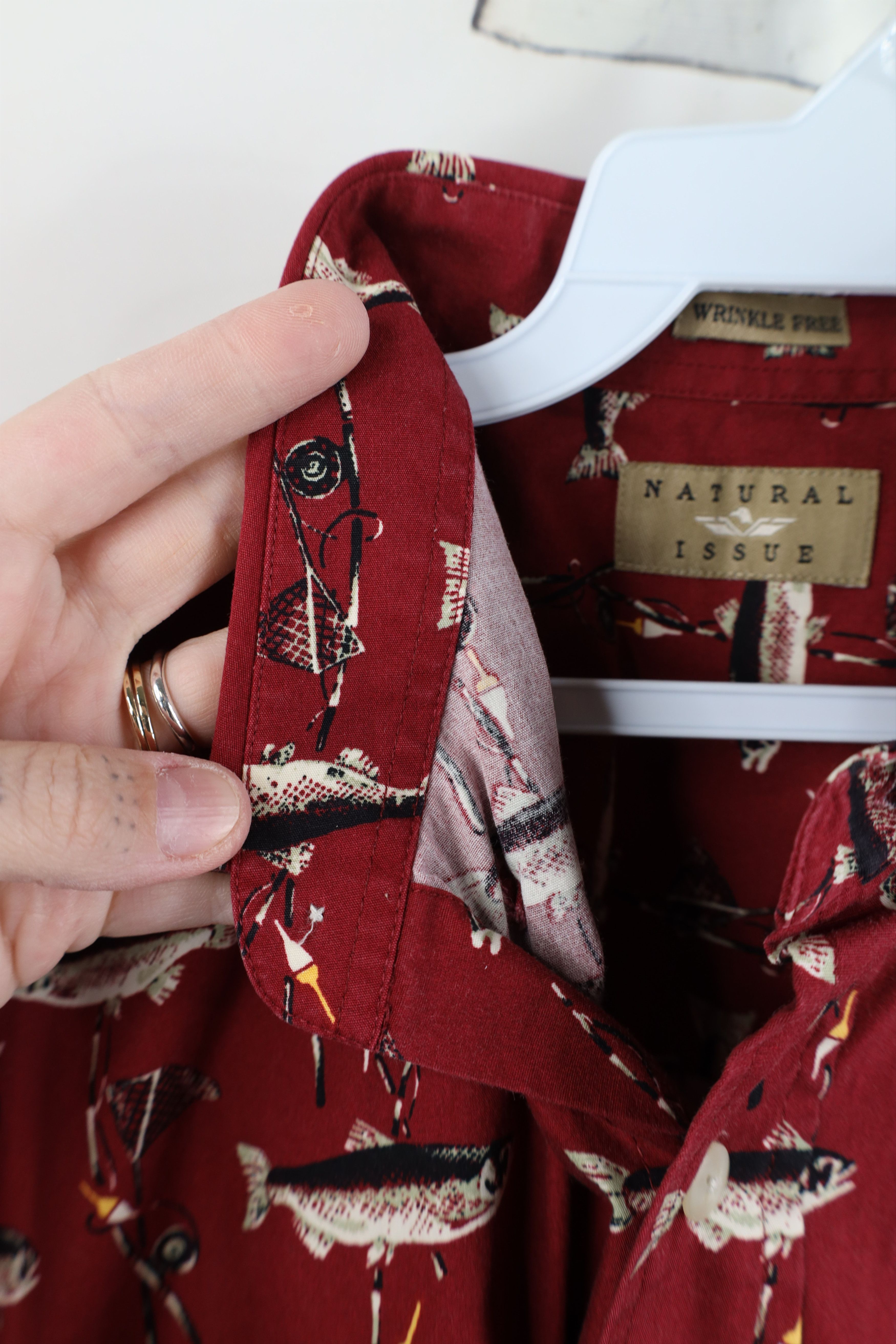 Vintage Vintage 90s Y2K All Over Print Short Sleeve Button Shirt Size US L / EU 52-54 / 3 - 6 Thumbnail