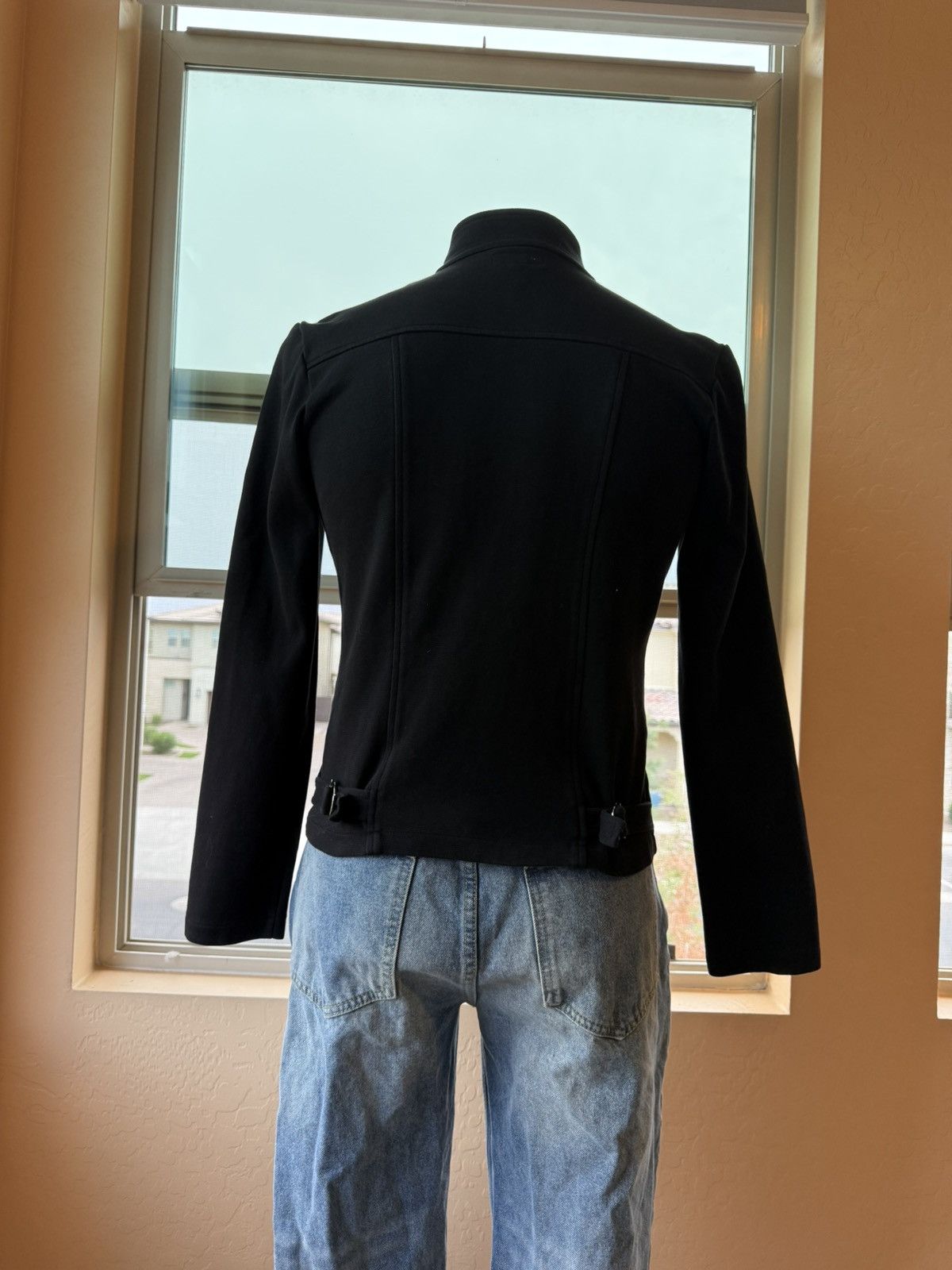 agnes b. Agnes B. Homme Black Double-Breasted Jacket - French Style Size M / US 6-8 / IT 42-44 - 11 Thumbnail