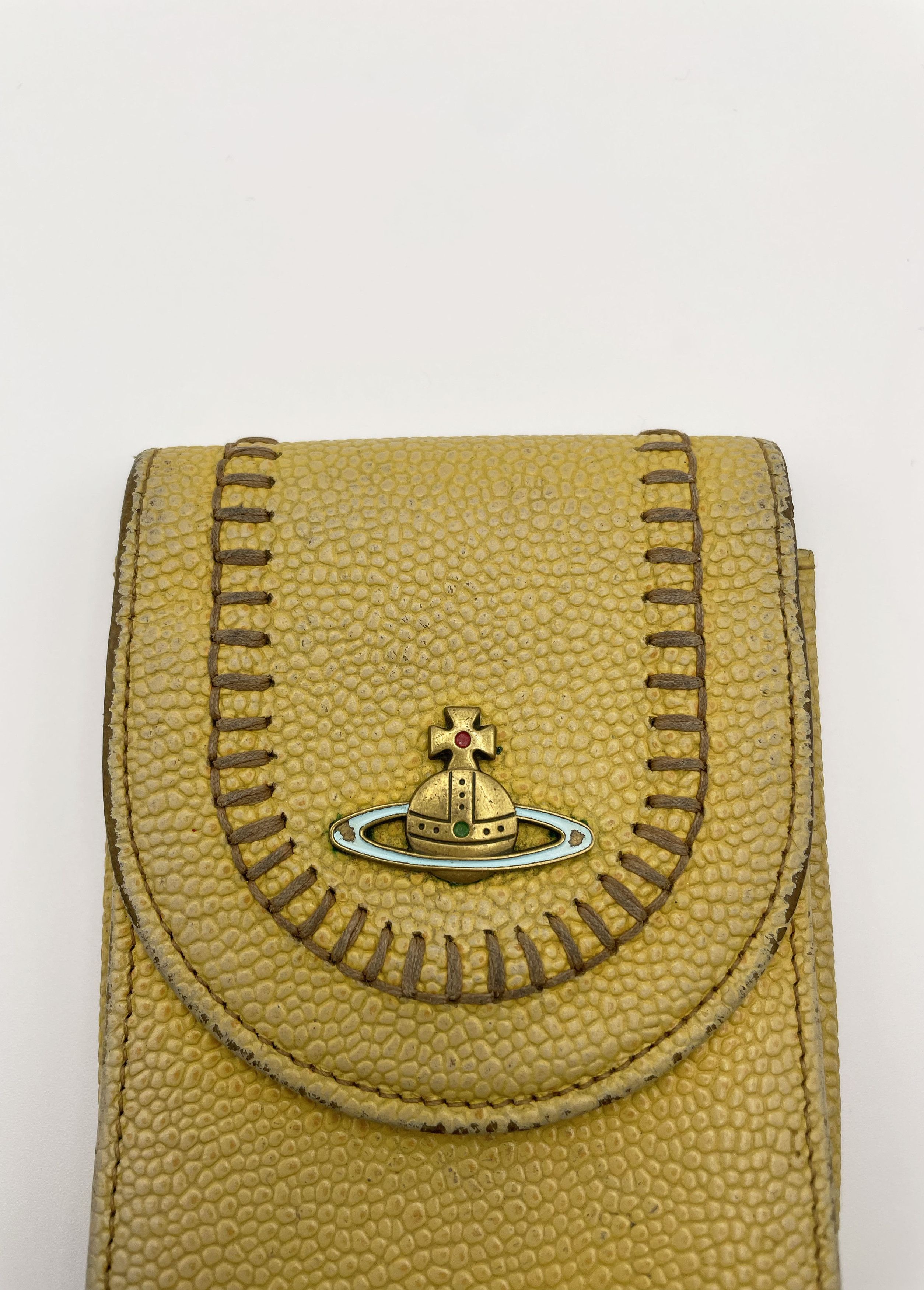 Vivienne Westwood Orb Leather Pouch Size ONE SIZE - 3 Thumbnail