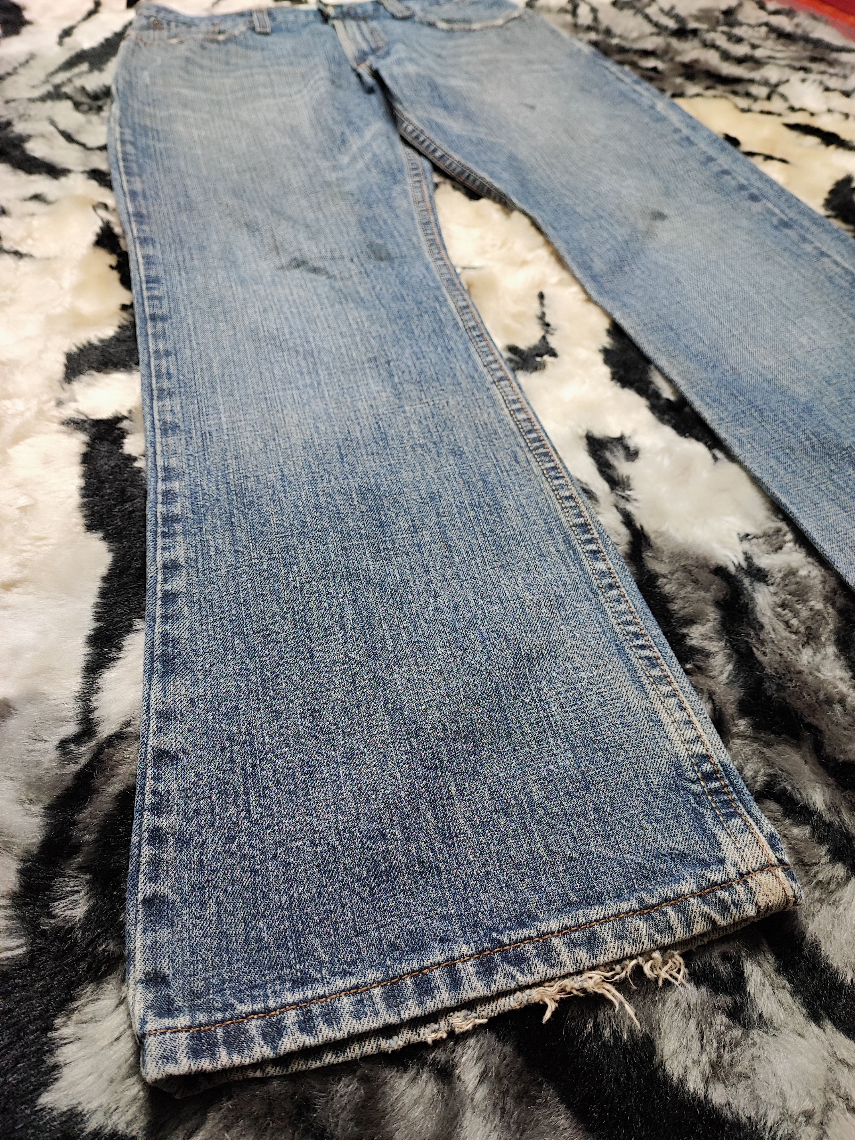 Levi's Vintage Levis 527 Flared Jeans Size US 34 / EU 50 - 4 Thumbnail