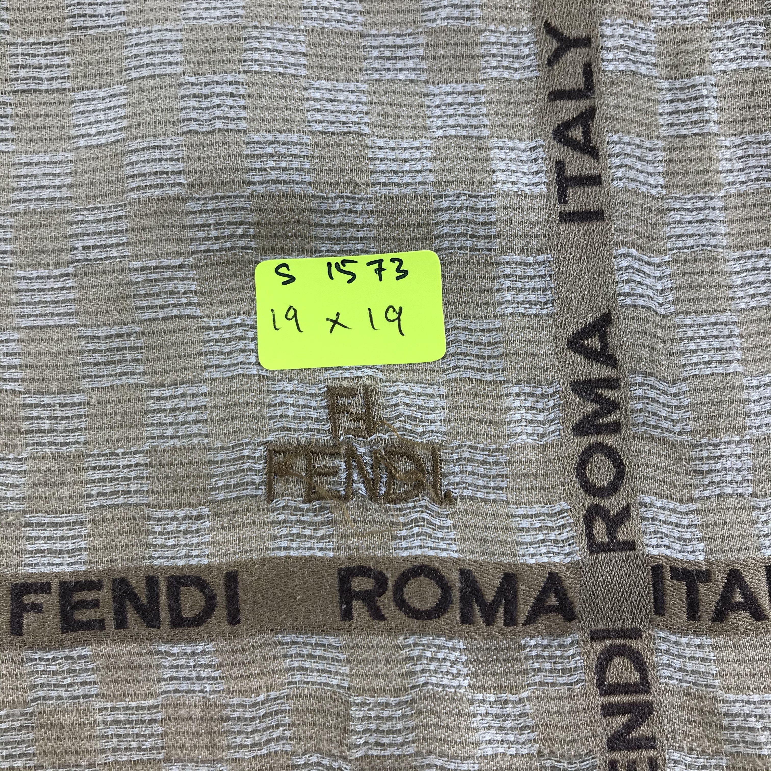 Vintage Vintage Fendi Bandana / Handkerchief / Neckerchief - S1573 Size ONE SIZE - 5 Thumbnail