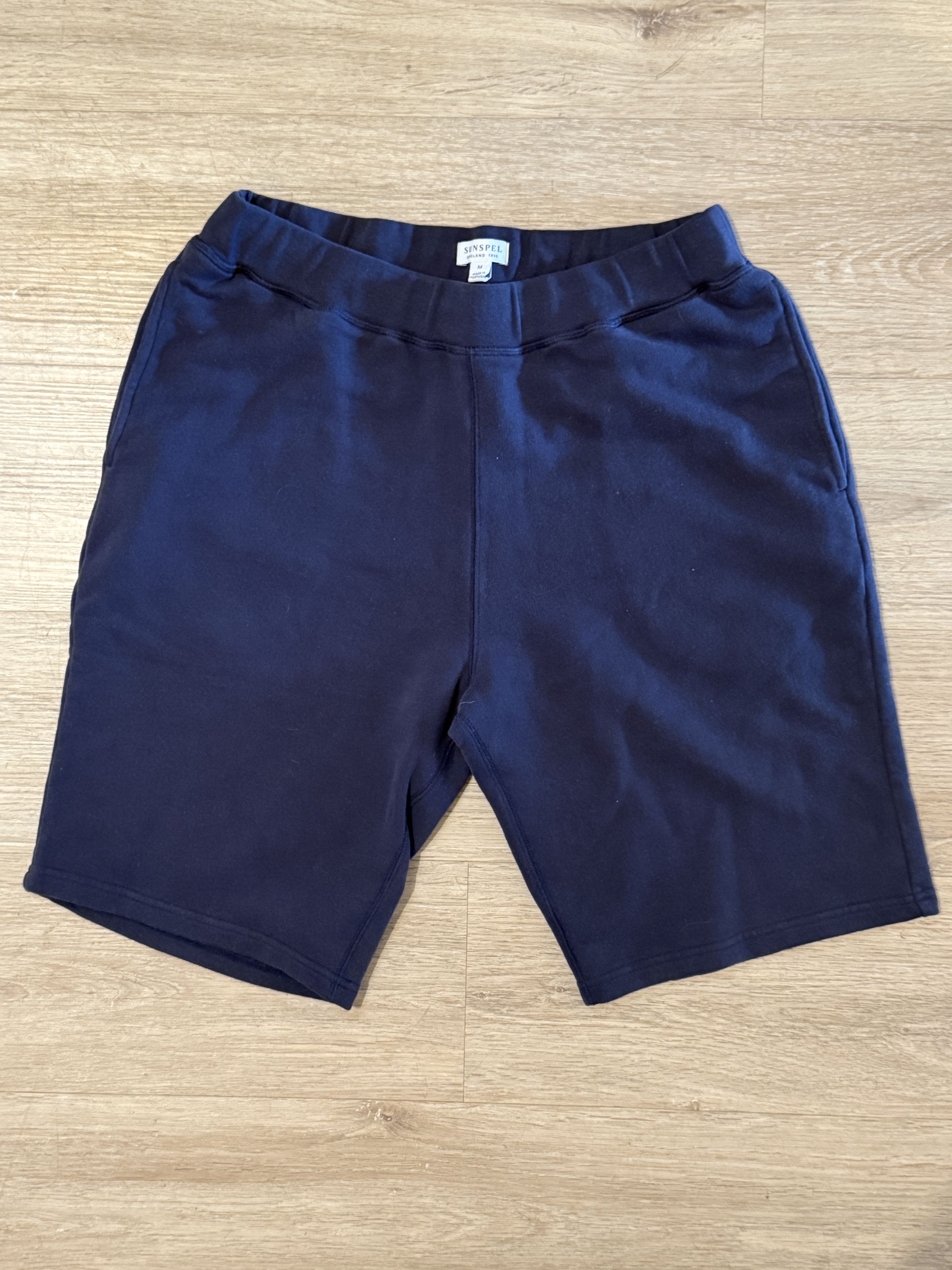 Sunspel Navy cotton shorts Size US 32 / EU 48 - 1 Thumbnail