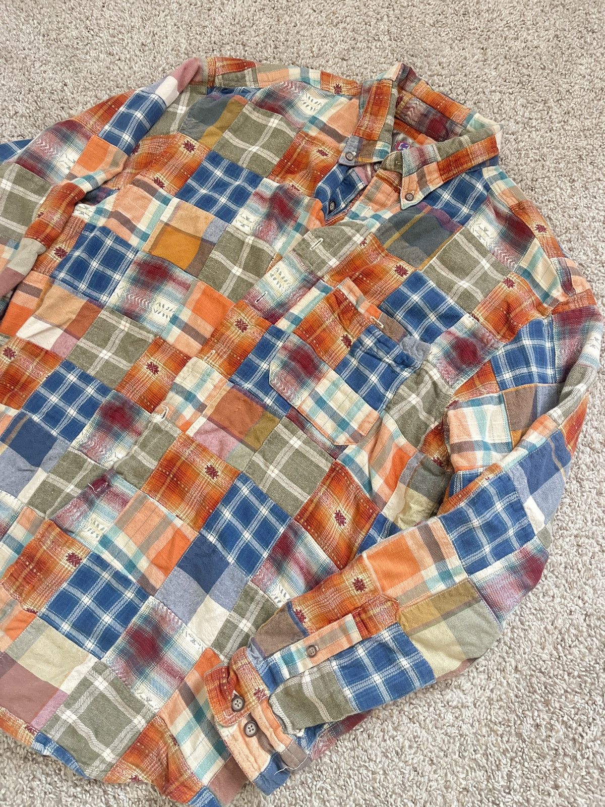 The Territory Ahead 90’s Territory Ahead XL Aztec Print Shirt Beacon Size US L / EU 52-54 / 3 - 2 Thumbnail