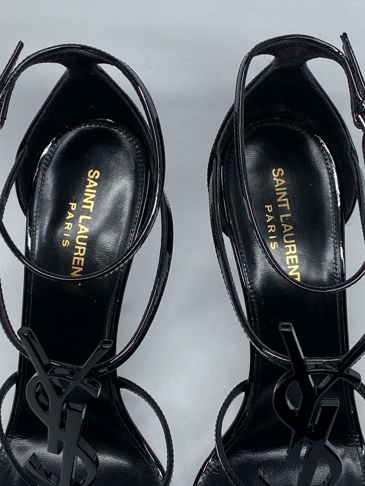 Yves Saint Laurent Saint Laurent Cassandra Leather Sandals size 42 Size US 12 / IT 42 - 7 Thumbnail
