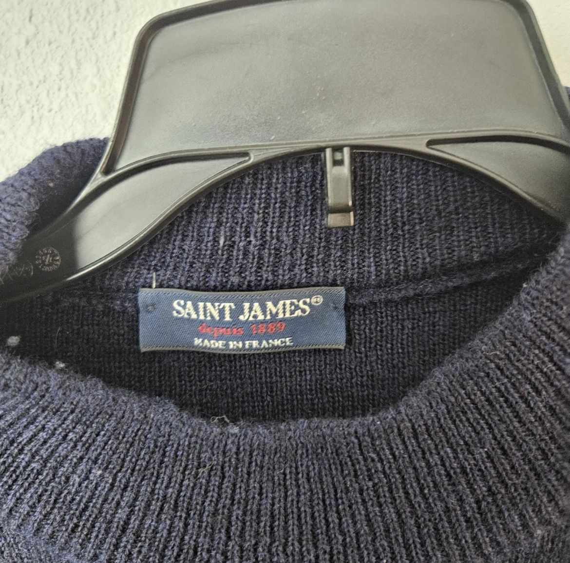 Saint James Saint James Wool Fisherman Crewneck With Side Button Closure Size US S / EU 44-46 / 1 - 2 Thumbnail