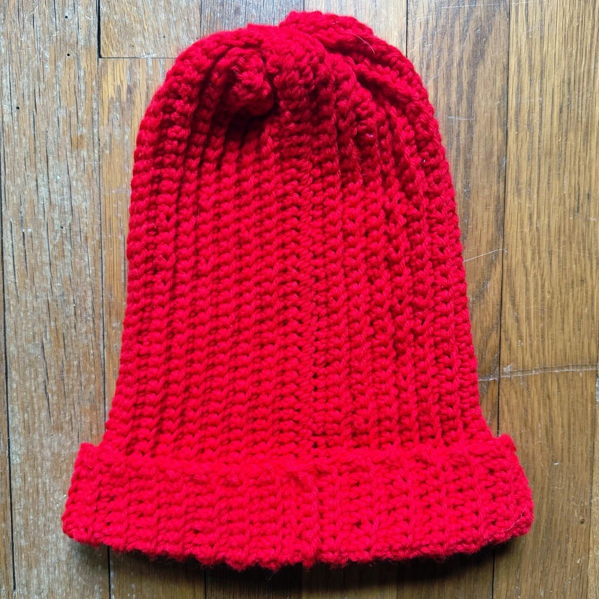 Vintage The Perfect Crochet Chunky Fisherman Ribbed Winter Beanie Size ONE SIZE - 3 Thumbnail