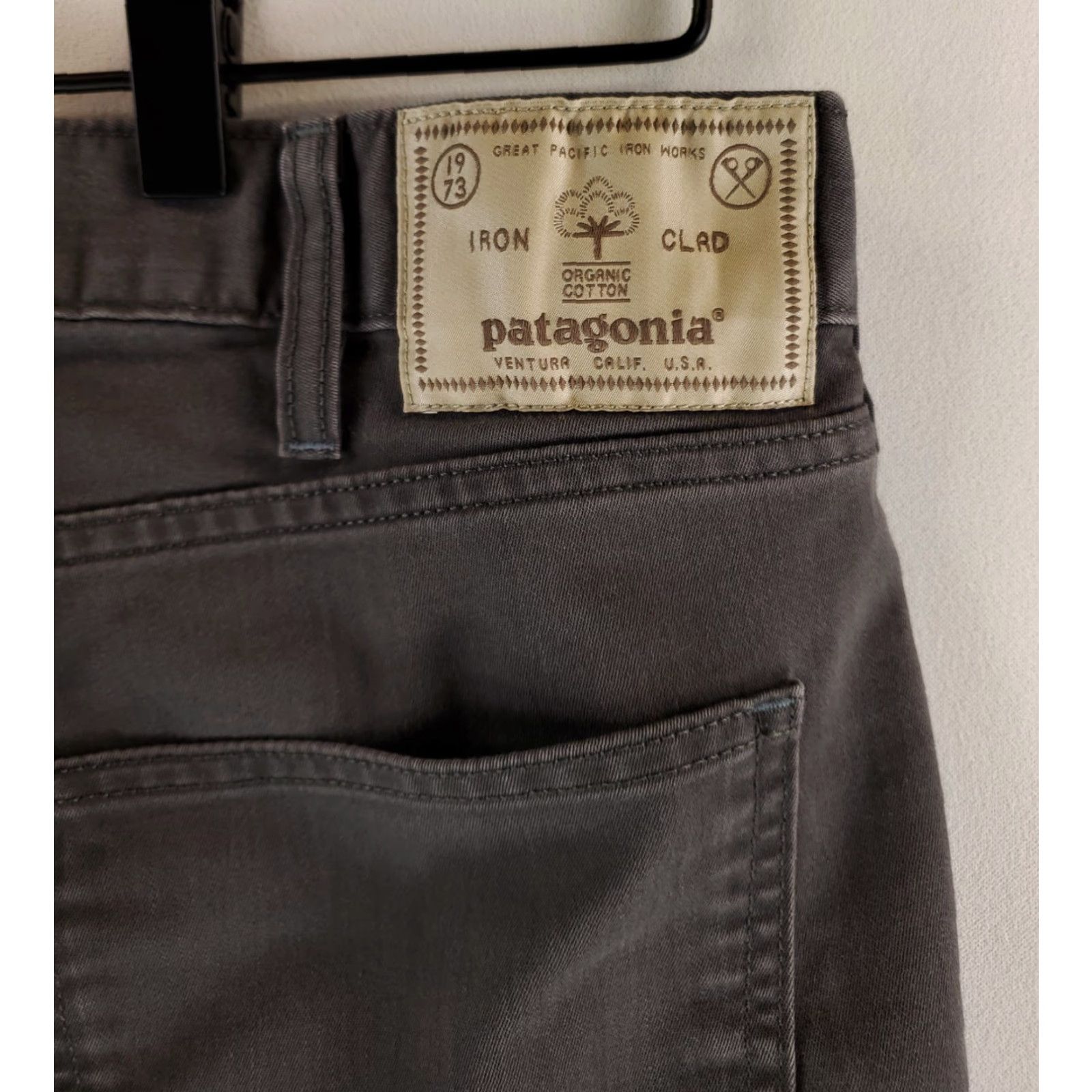 Patagonia Patagonia Twill Traveler Pants Iron Clad Gray Mens 36 Inseam 31 Casual Pants 36x31 36x32 Regular Gray Mens Size US 36 / EU 52 - 2 Thumbnail