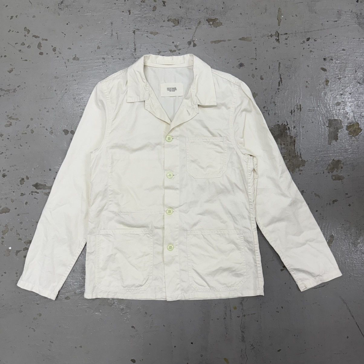 Zucca Vintage Zucca Travail By Issey Miyake French Chore Jacket Size US S / EU 44-46 / 1 - 2 Thumbnail