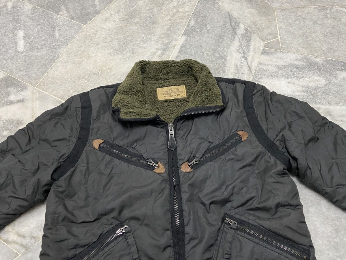 Avirex Vintage Avirex Shearling Aviator jacket Size US L / EU 52-54 / 3 - 3 Thumbnail