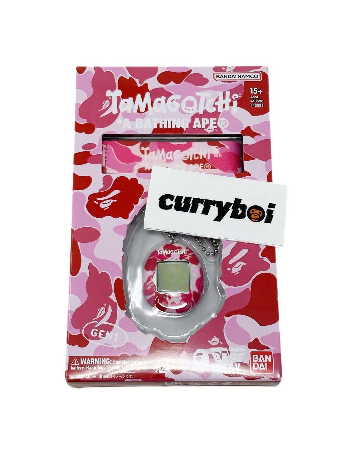 Bape BAPE x Tamagotchi Original Handheld Pink Camo Size ONE SIZE - 4 Thumbnail