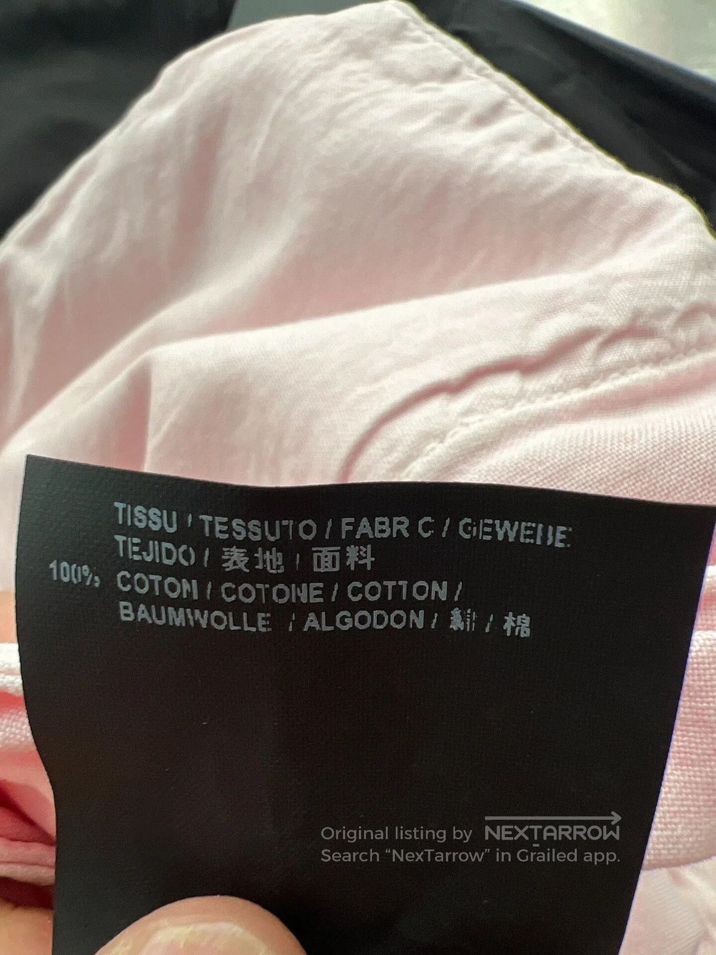Yves Saint Laurent YSL D02 Men's Light Pink Denim Pants. Size US 31 - 7 Thumbnail