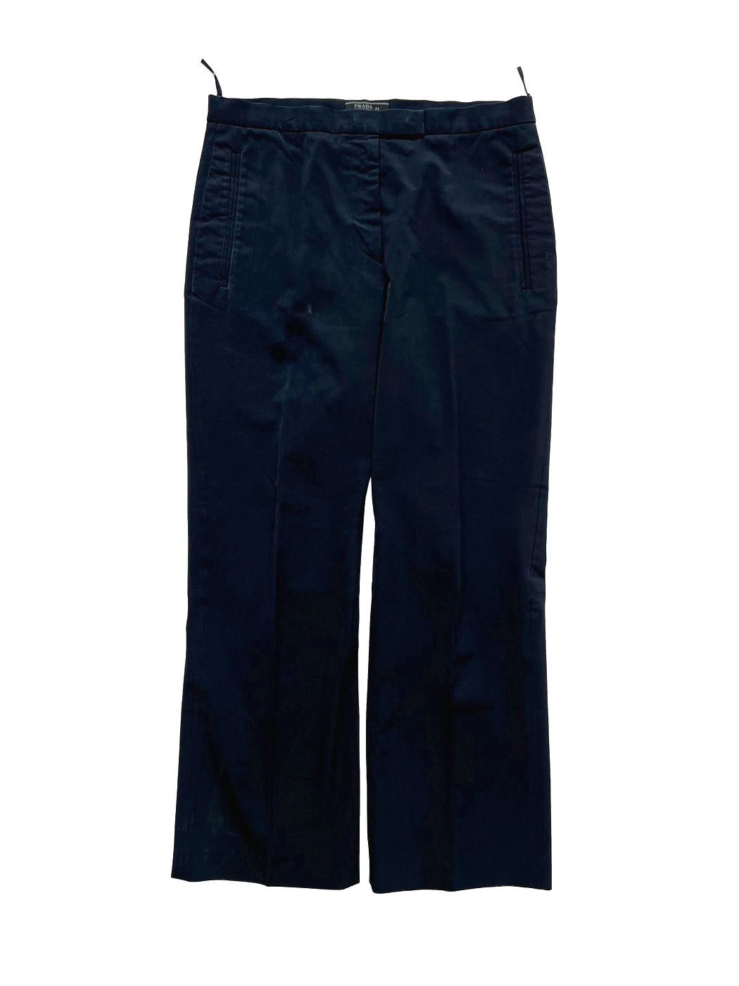 Prada ⚡️QUICK SALE⚡️Prada Navy Pants Trousers Size 30" / US 8 / IT 44 - 1 Thumbnail