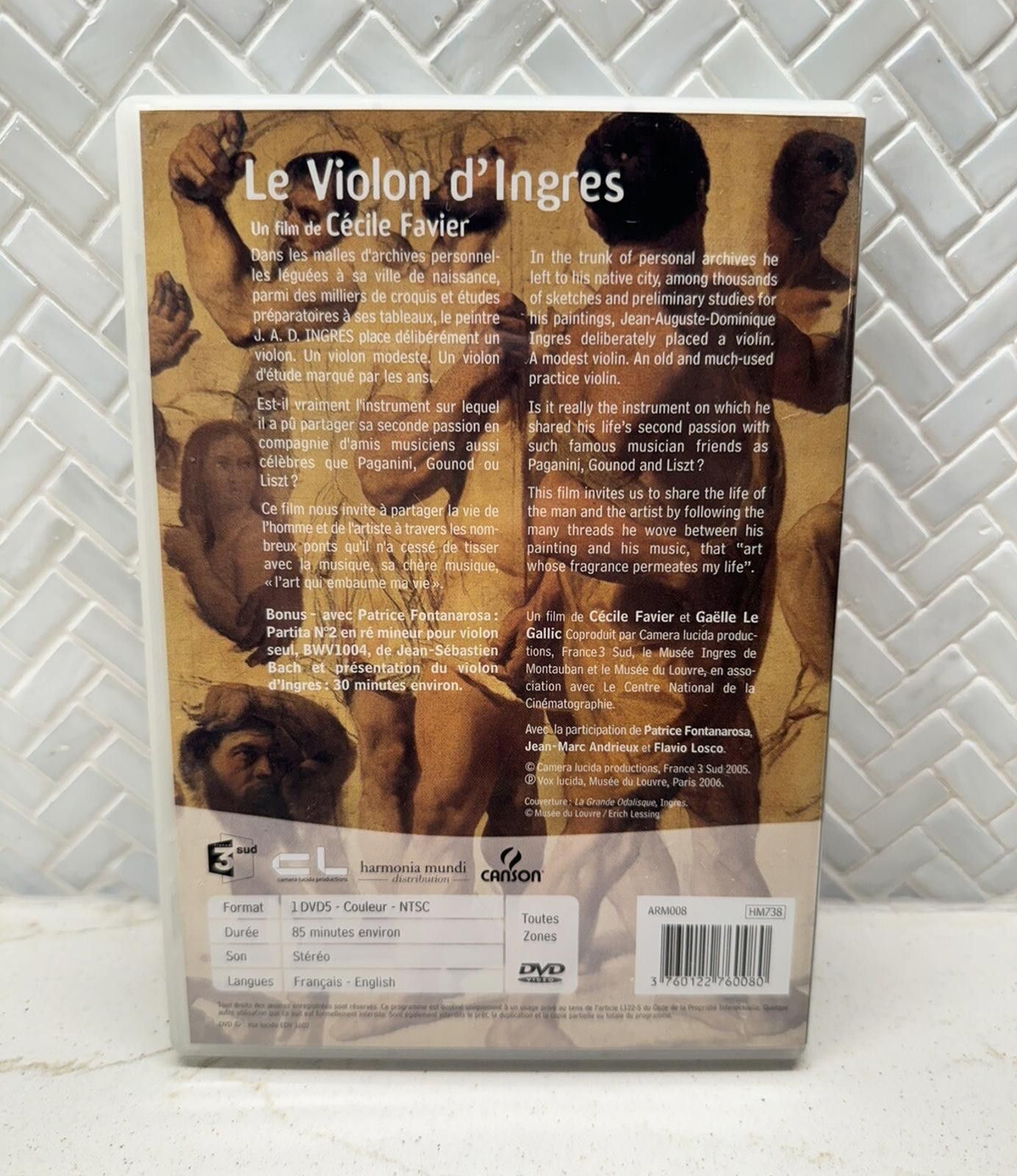 Designer LE VIOLON D' INGRES Louvre Un Film de Cécile Favier Sue une Size ONE SIZE - 2 Thumbnail