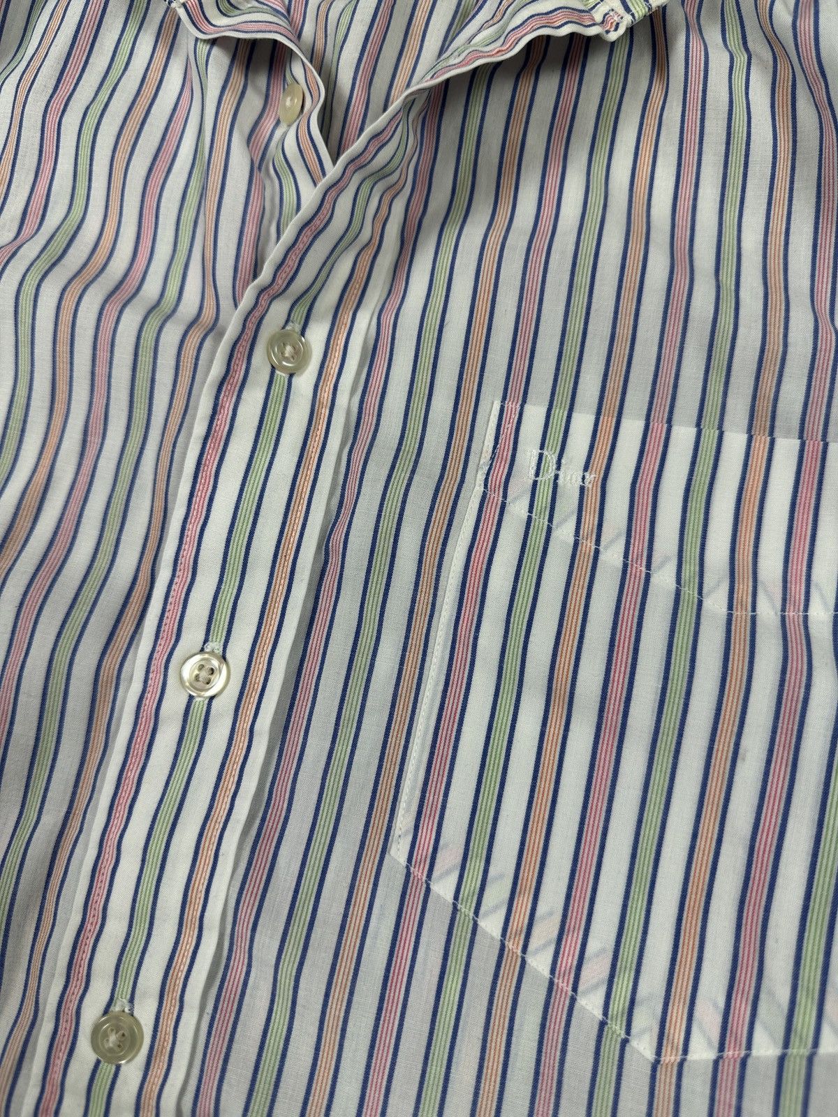 Christian Dior Monsieur Vintage Christian Dior Monsieur Button Shirt Luxury Rare VTg Size US L / EU 52-54 / 3 - 2 Thumbnail