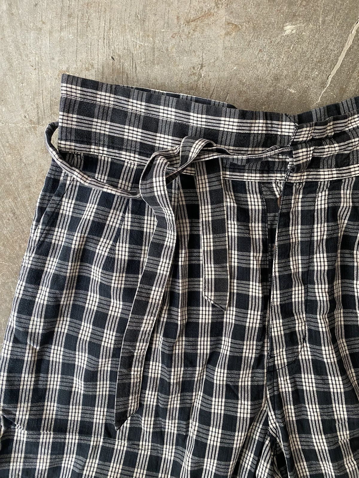 Porter Classic Porter Classic Palaka Wide Pants Kapital 45r Junya Watanabe Size US 34 / EU 50 - 2 Thumbnail