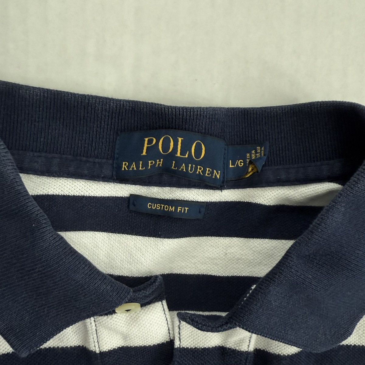 Polo Ralph Lauren Polo Ralph Lauren Shirt Size Large Stripes Fashion Size US L / EU 52-54 / 3 - 4 Thumbnail