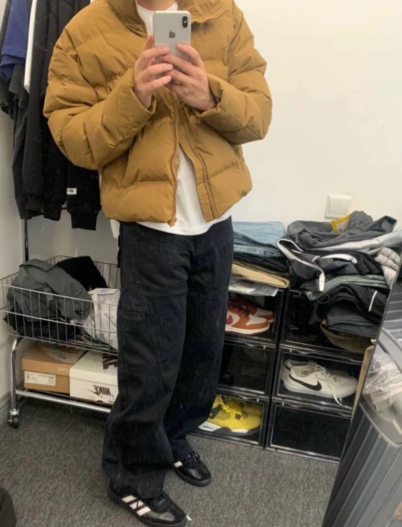 Balenciaga Balenciaga Brown Buckle Down Puffer Coat Size US S / EU 44-46 / 1 - 5 Thumbnail
