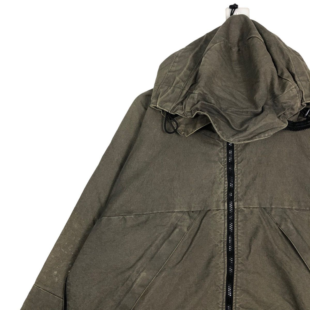 Japanese Brand 🔥Vtg Chore Jacket Vertebrate Japan Made Asymmetric Pocket Size US M / EU 48-50 / 2 - 7 Thumbnail