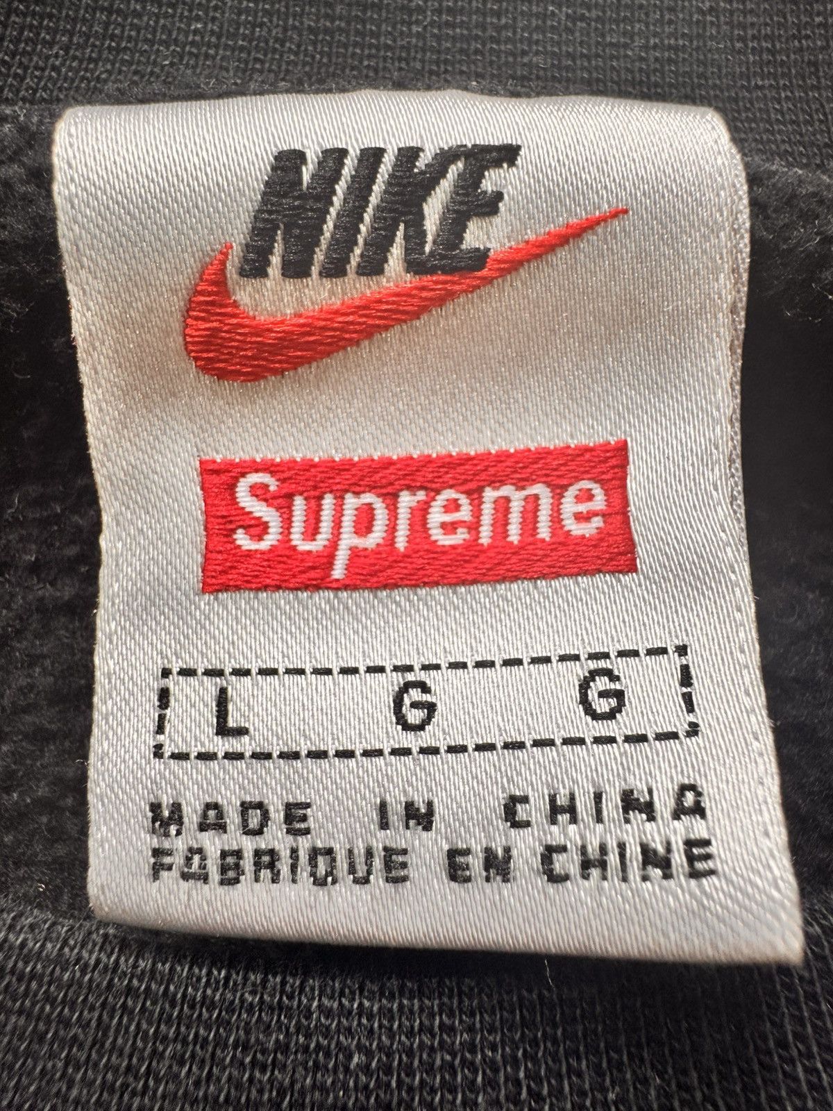 Nike × Supreme Jewel Crewneck Size US L / EU 52-54 / 3 - 3 Thumbnail