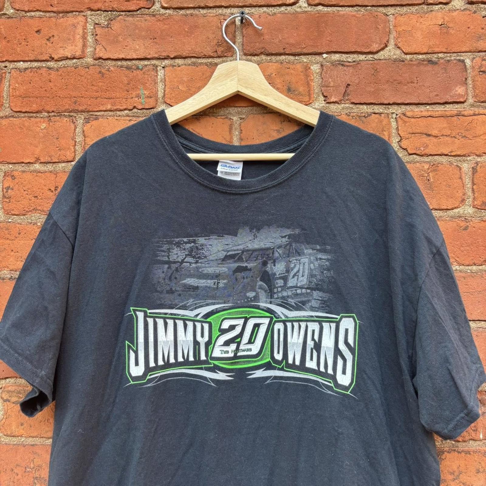 NASCAR vintage jimmy Owens the nightmare t shirt 00s XL Size US XL / EU 56 / 4 - 2 Thumbnail