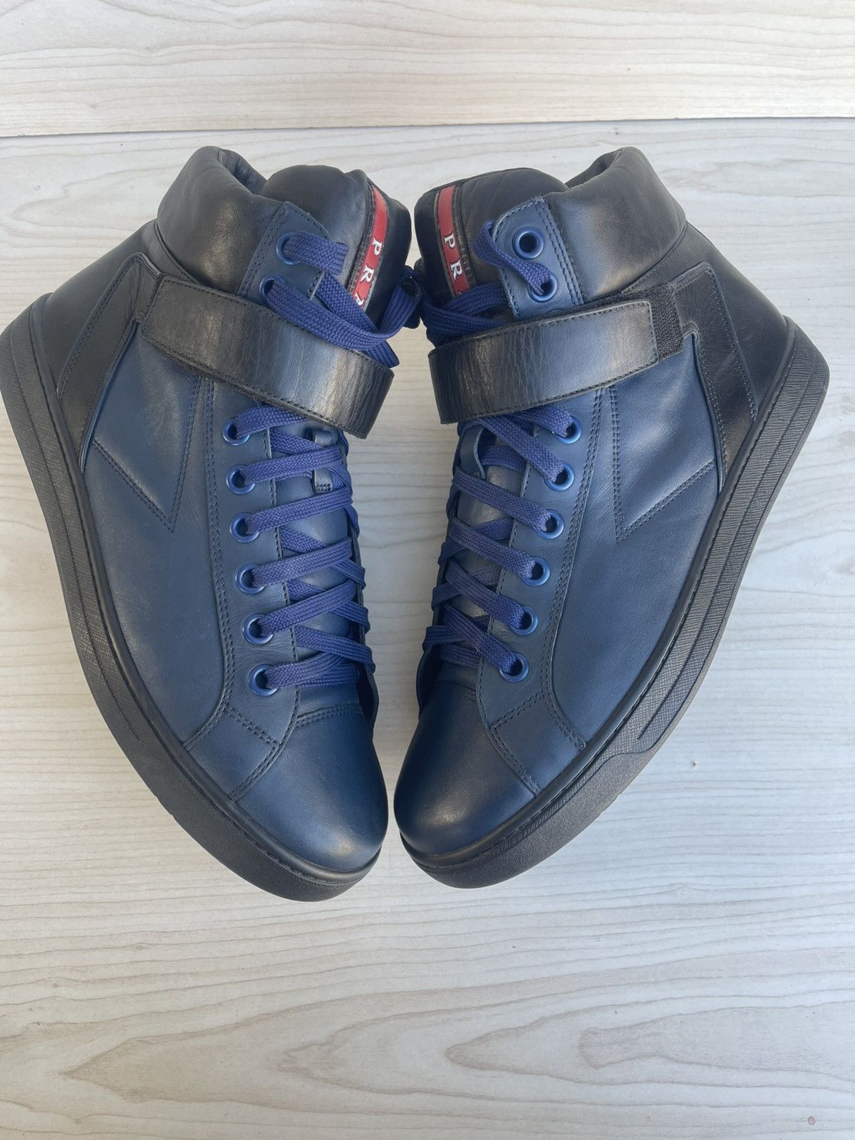 Prada High top leather boots Size US 10.5 / EU 43-44 - 6 Thumbnail