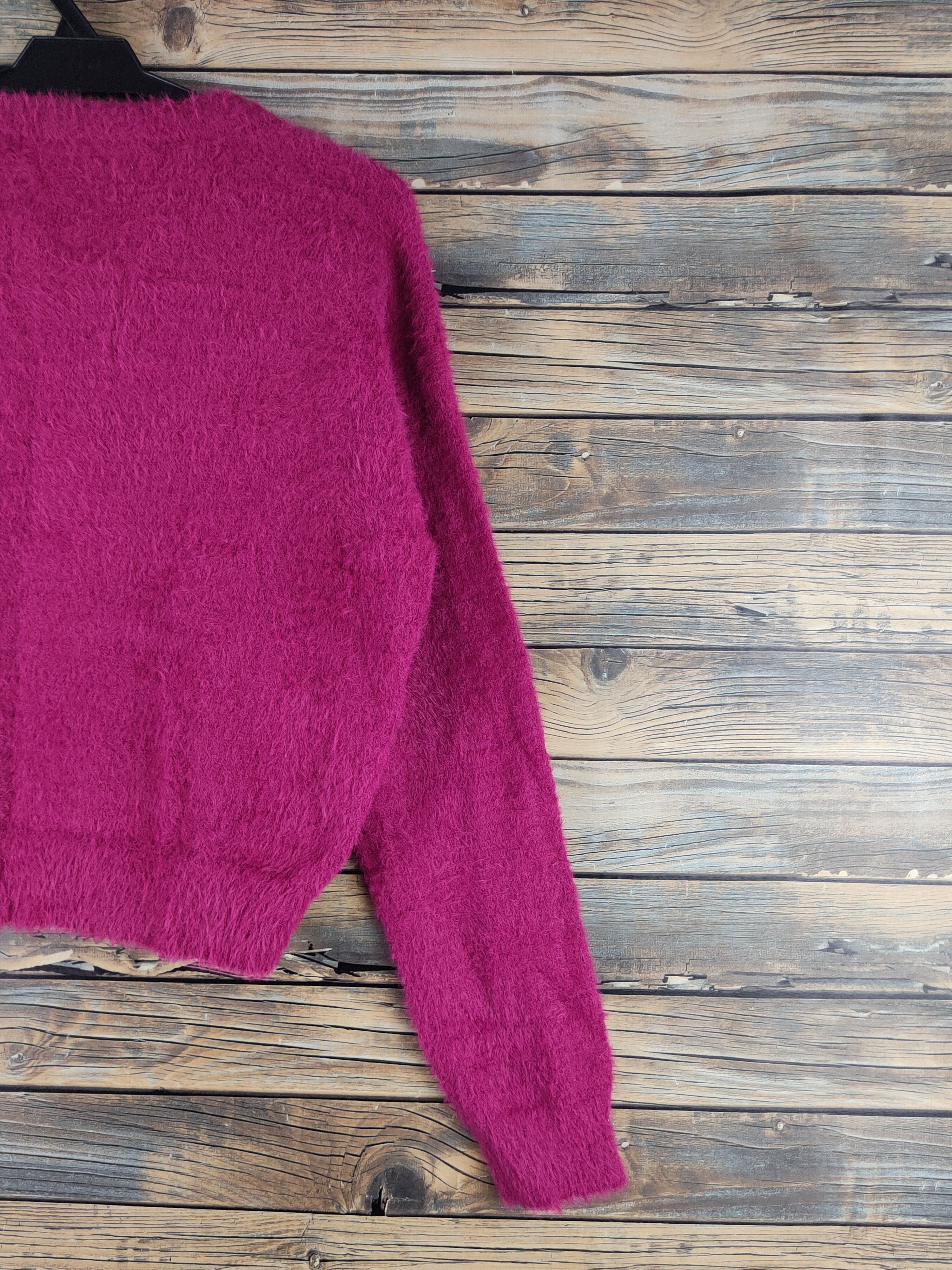 Japanese Brand DLL Talk About Love fur mohair shaggy knitwear #46-518 Size M / US 6-8 / IT 42-44 - 10 Thumbnail