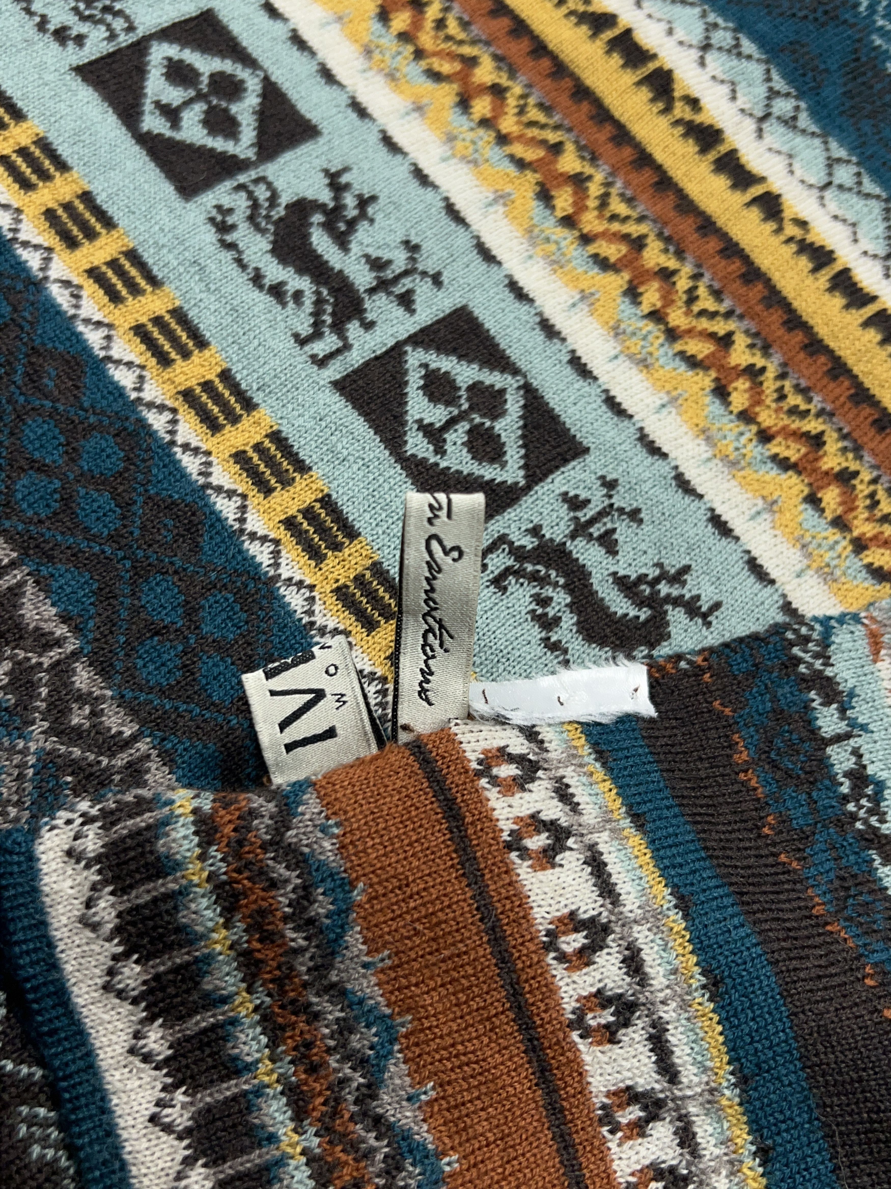 Traditional Weatherwear Womens IVKO Scarf Geometric Wool Long Shawl Size 81 x 11 in. Size ONE SIZE - 4 Thumbnail