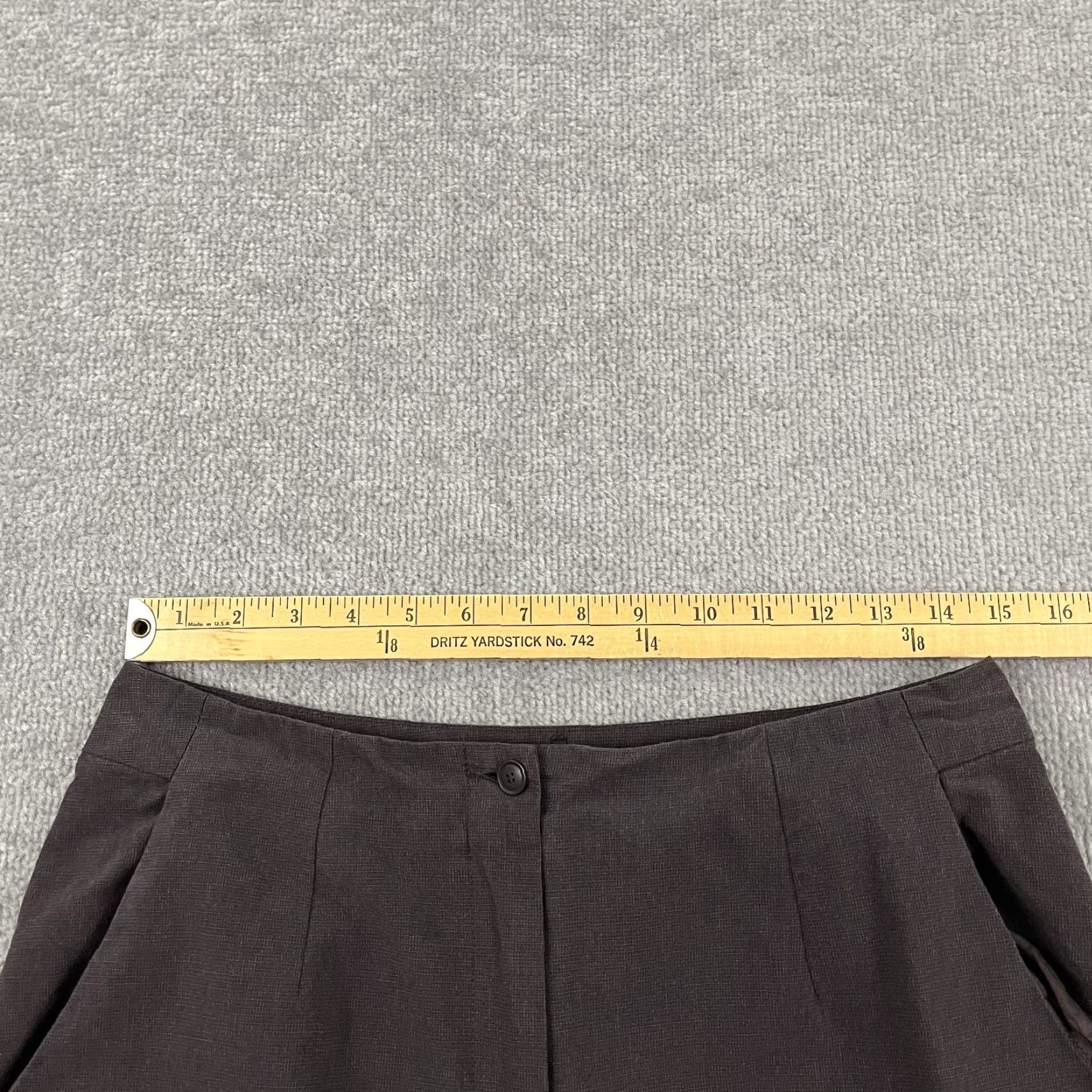 Roberto Cavalli Lilith Pants Womens Size 40 Medium 30 x 25 Purple High Rise Wide Leg Minimalist Size 27" / US 4 / IT 40 - 4 Thumbnail