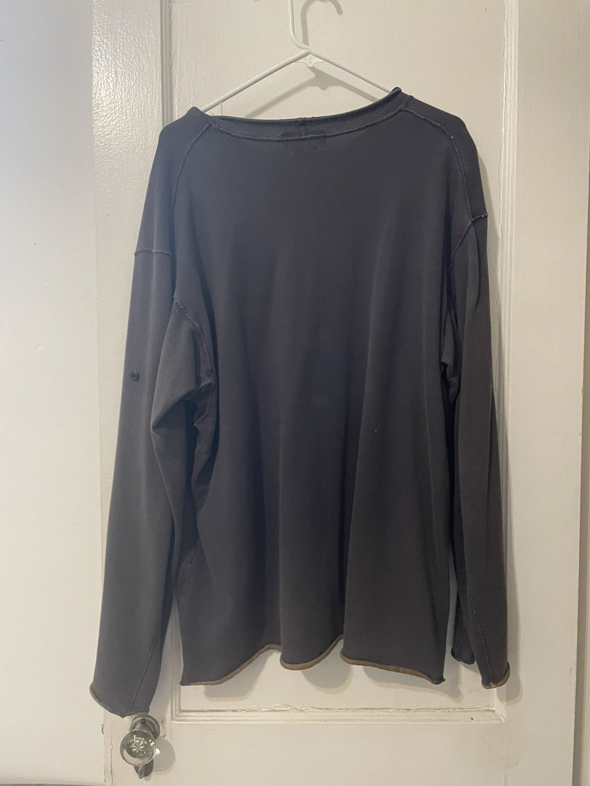 Stone Island × Vintage Stone Island Charcoal Sweater Size US XL / EU 56 / 4 - 4 Thumbnail
