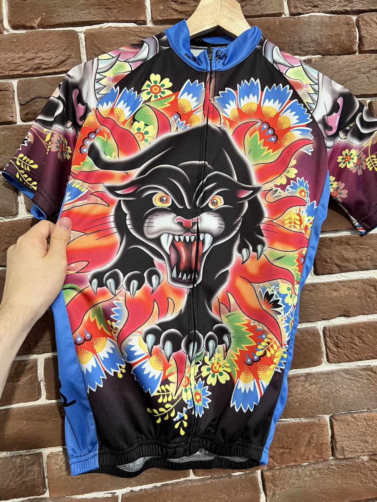 Other ONE OF A KIND Japan Tiger Y2K Vintage Bike Jersey Hype Drip Size L / US 10 / IT 46 - 4 Thumbnail