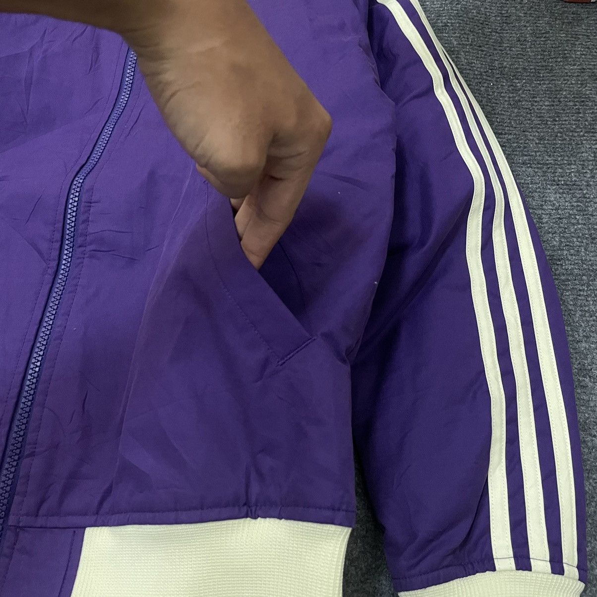 Adidas × Vintage Vintage 2005 Adidas Bomber Jacket Quilted Lining Size US S / EU 44-46 / 1 - 4 Thumbnail