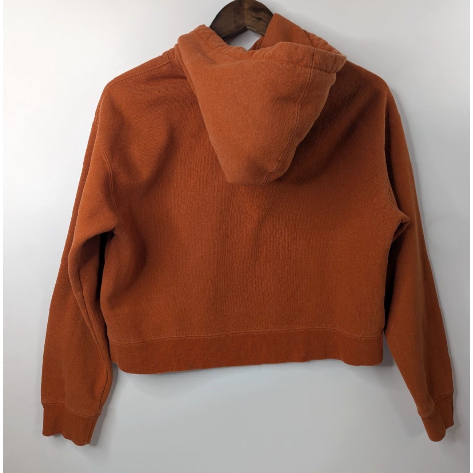 Obey OBEY Flower Embroidered Orange Pullover Hoodie Women’s Size Small Size S / US 4 / IT 40 - 4 Thumbnail