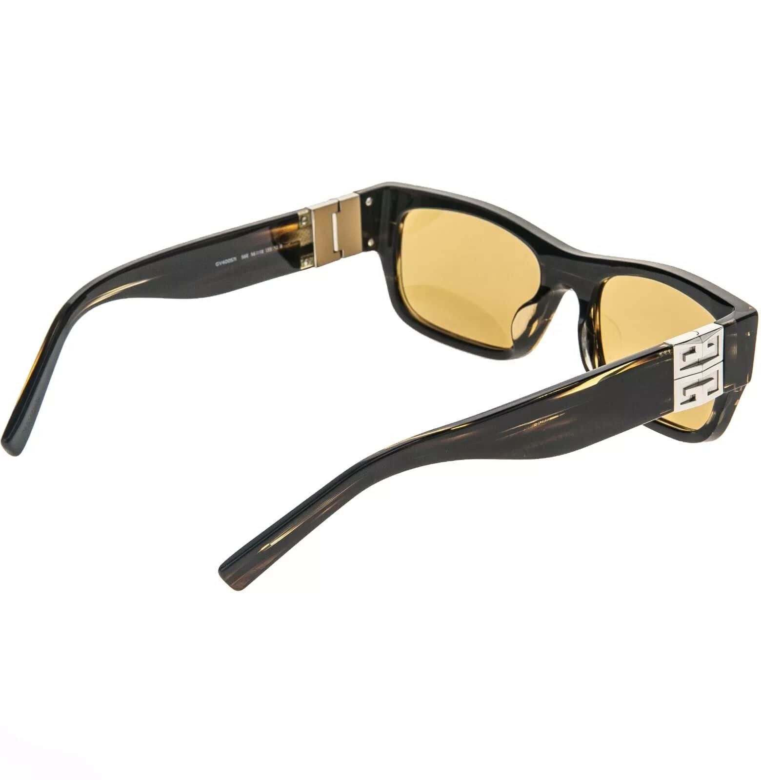 Givenchy GIVENCHY GV 4G Hinge 40057 Brown Yellow GV40057I Sunglasses Size ONE SIZE - 8 Thumbnail