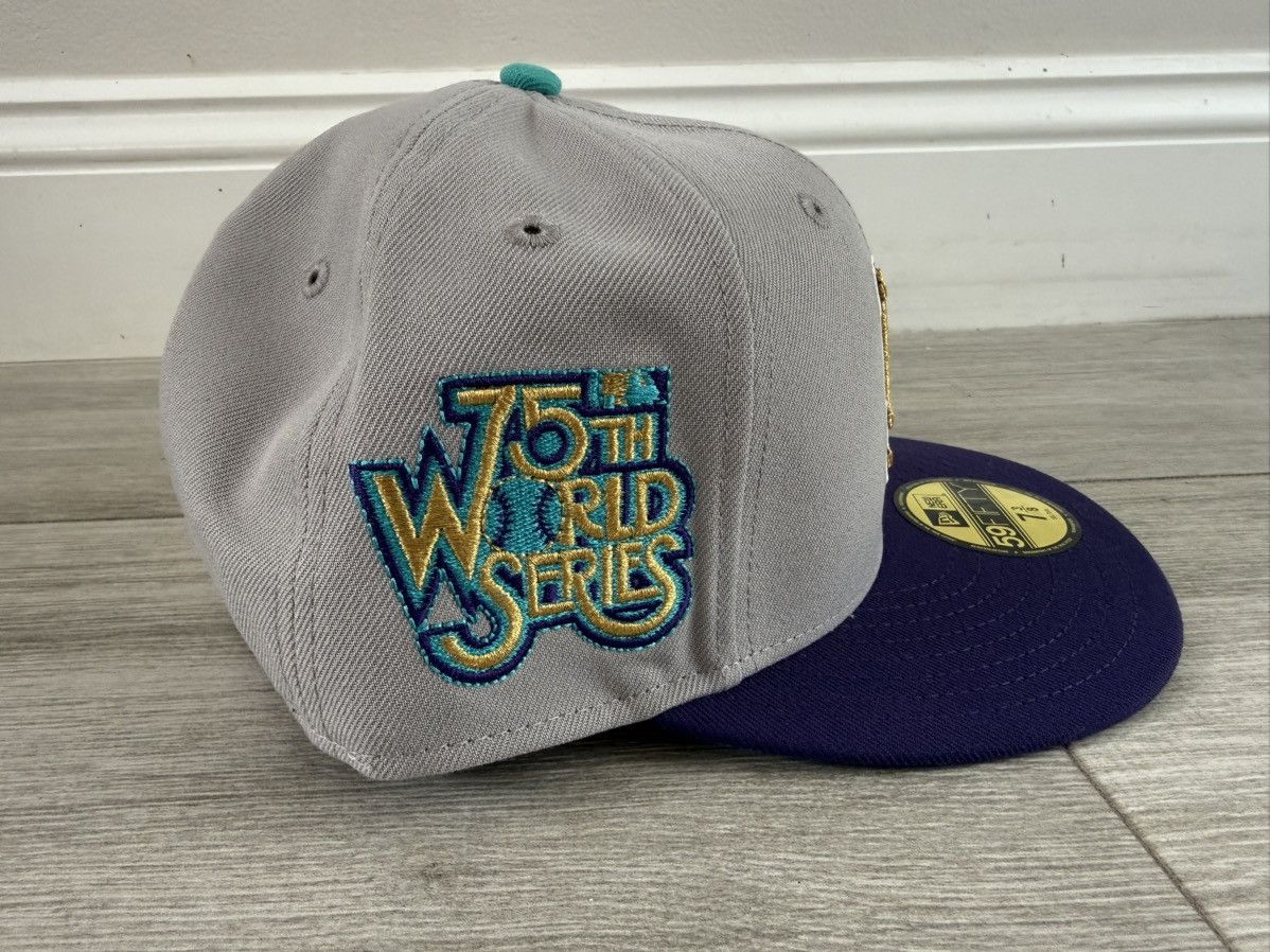 New Era LA Los Angeles Dodgers Hat Club New Era Grey Fitted Sz 7 3/8 Size ONE SIZE - 2 Thumbnail