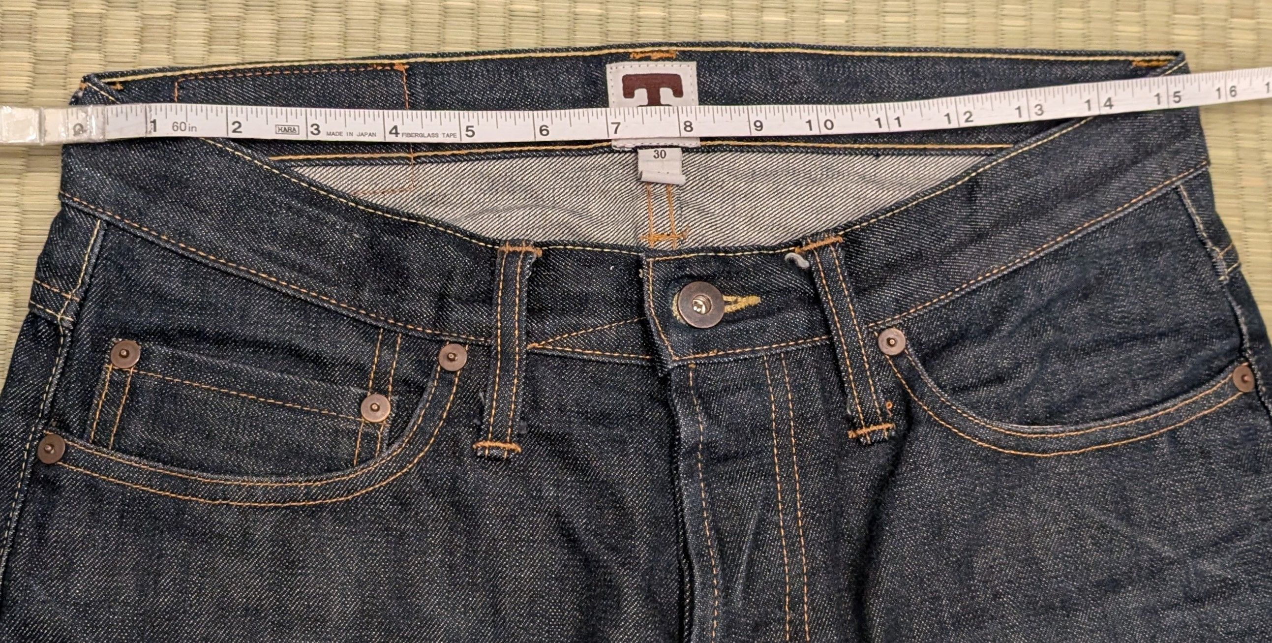 Tellason Tellason Sim Tapered Selvedge Denim Jeans Made in USA Size US 30 / EU 46 - 7 Thumbnail