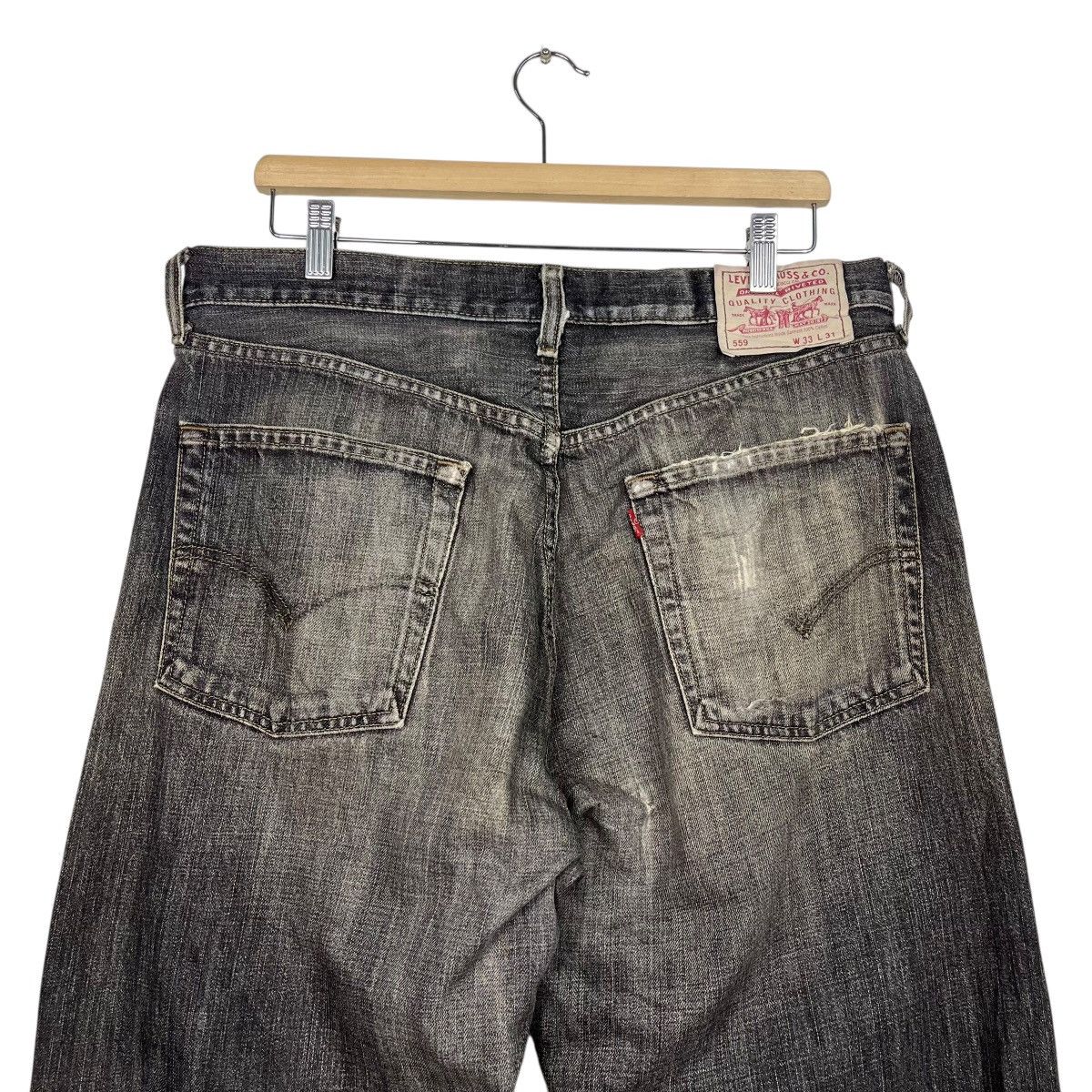 Levi's Vintage Levis Lot 559 Distressed Denim Jeans Size US 34 / EU 50 - 8 Thumbnail