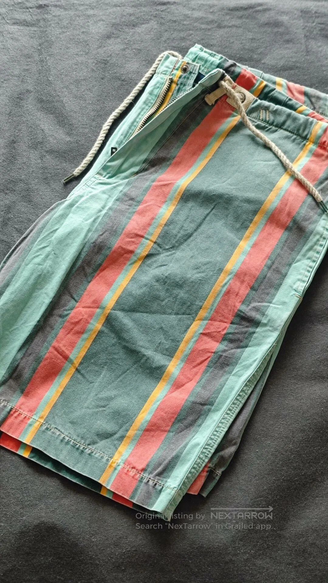 Polo Ralph Lauren Polo Ralph Lauren Rainbow Stripe Beach Shorts. Size US 32 / EU 48 - 3 Thumbnail