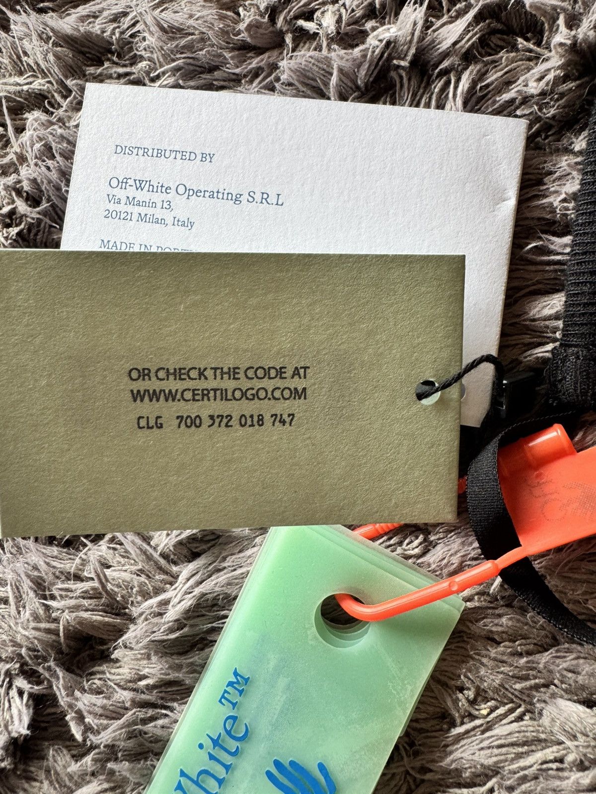 Off-White Off white over the head swimming logo face mask black Size ONE SIZE - 7 Thumbnail