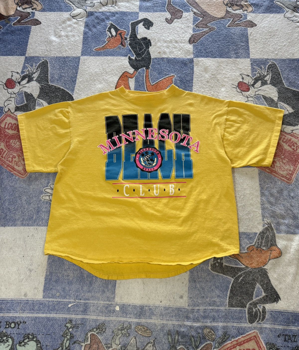 Vintage Vintage Minnesota beach club tee Size US L / EU 52-54 / 3 - 1 Thumbnail