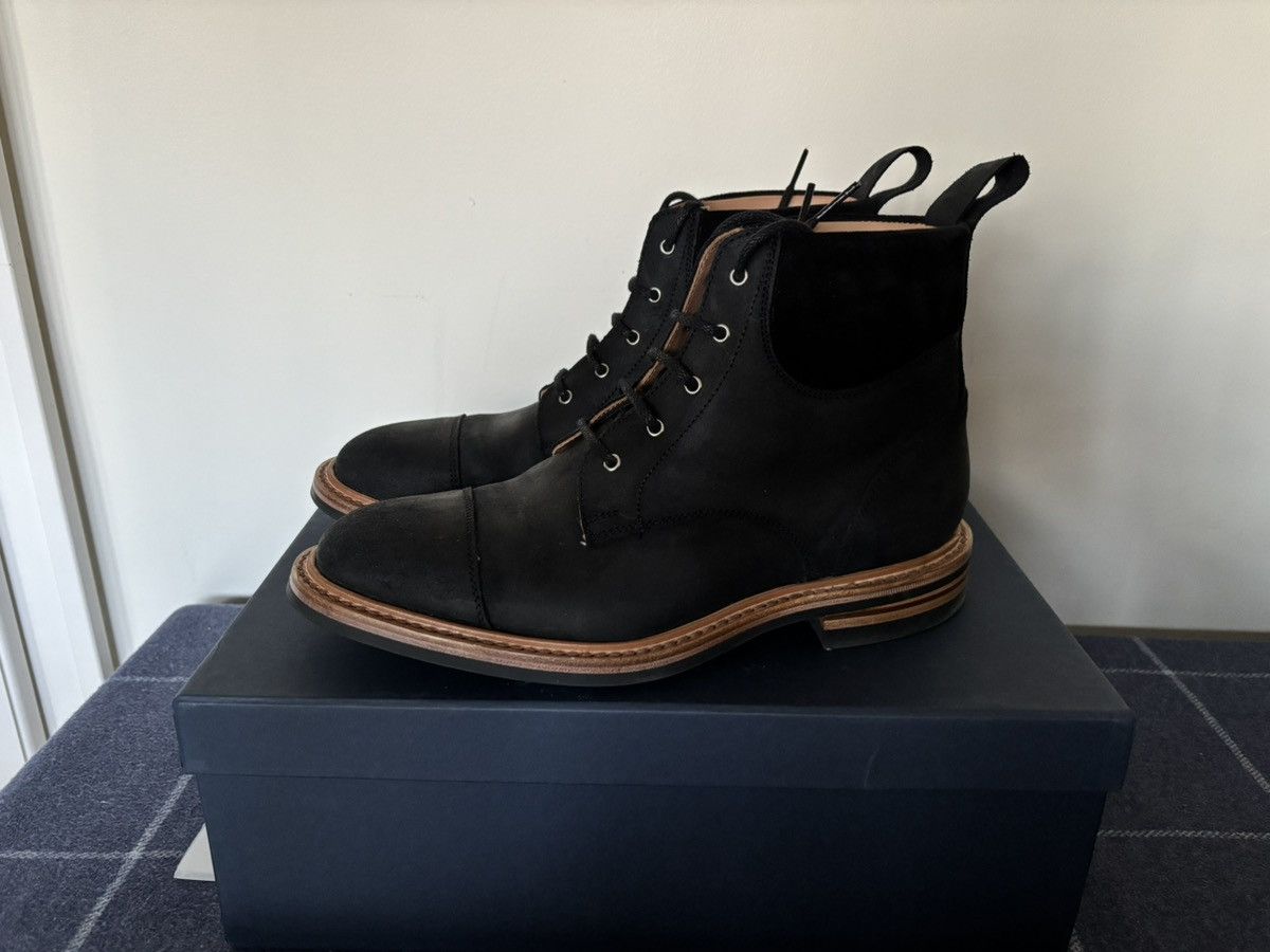 Tricker's Tricker's Charles black waxy leather boots UK7.5 worn once Size US 8.5 / EU 41-42 - 2 Thumbnail