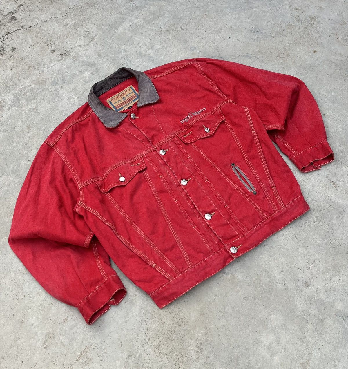 Super Rare Vintage Crimson Diesel Denver Workwear Denim