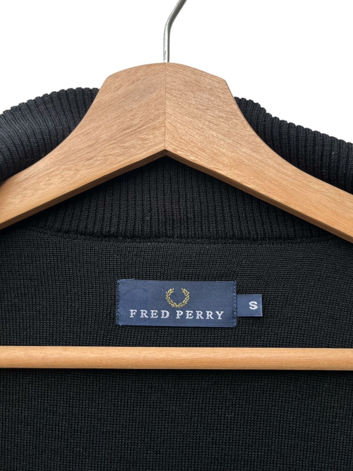 Fred Perry Fred Perry Pinstripe Shoulder Epaulets Full Zip Jacket Size US S / EU 44-46 / 1 - 14 Thumbnail
