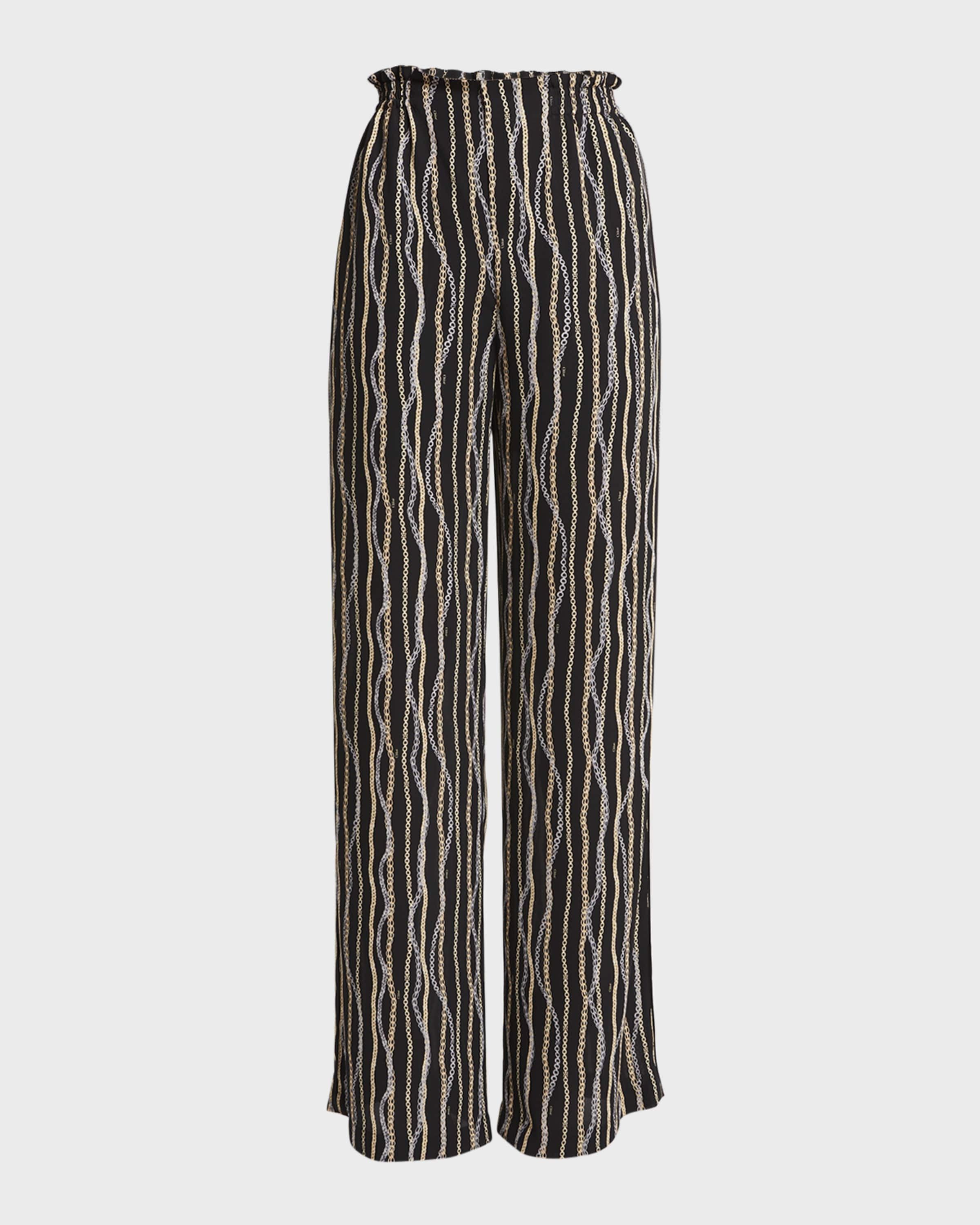 Chloe o1loc1c0425 CHC24 Trouser in Black Size 25" / US 0 / IT 36 - 1 Thumbnail