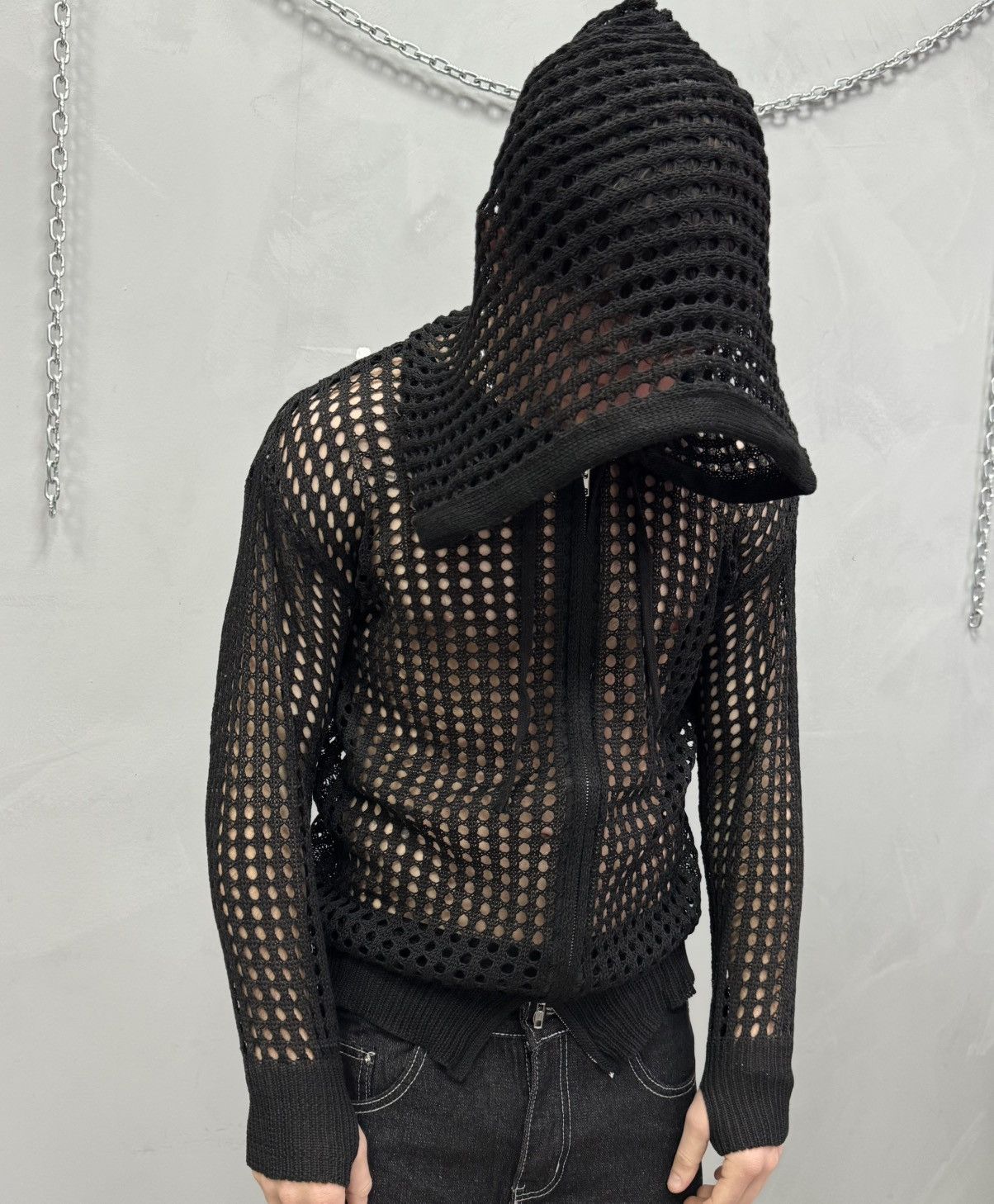 Number (N)ine Mesh hoodie hype japanese y2k Number Nine style y2k Size US M / EU 48-50 / 2 - 5 Thumbnail