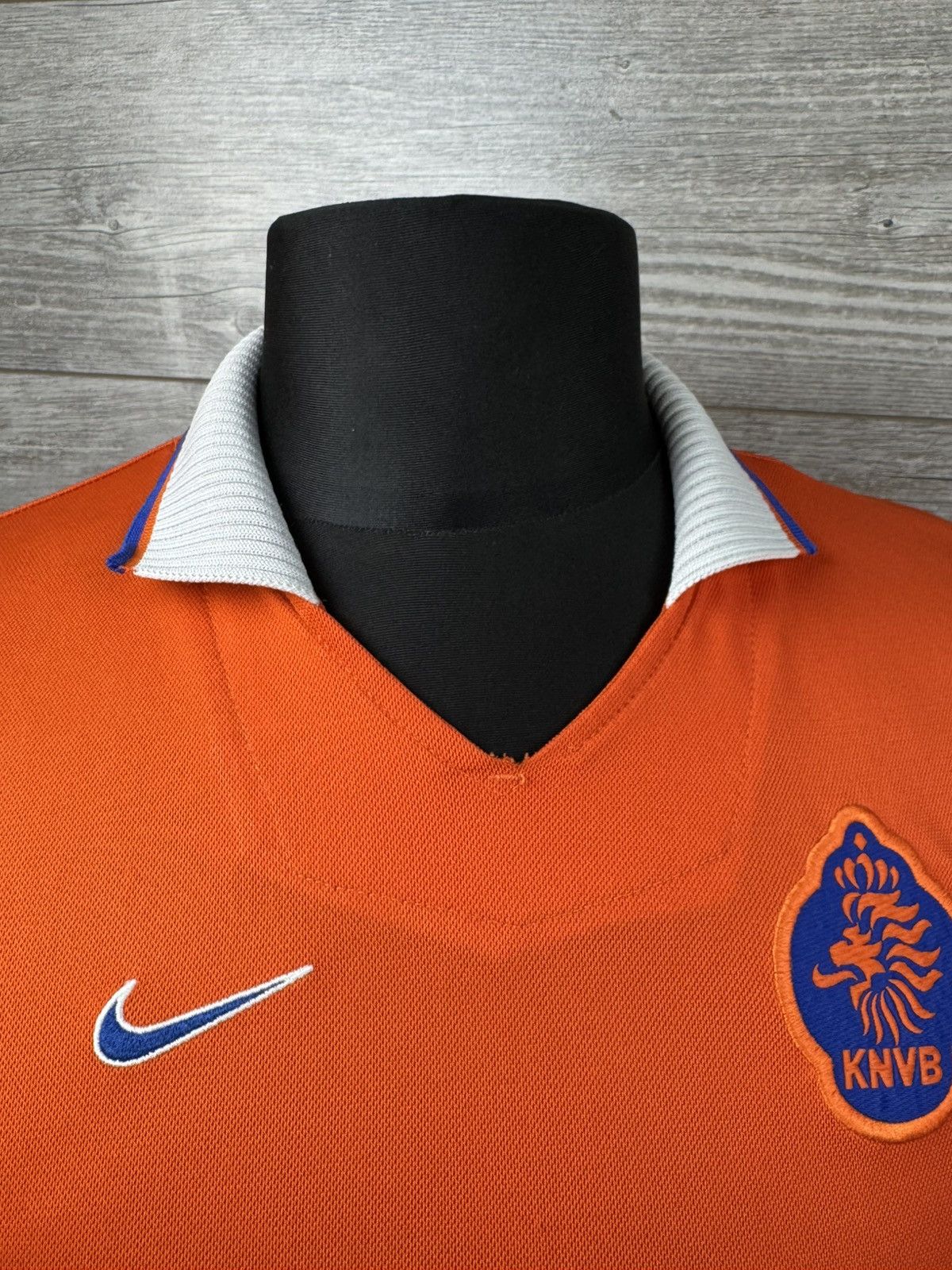 Nike HOLLAND 1997 1998 HOME SHIRT NEDERLAND FOOTBALL SOCCER NIKE Size US XS / EU 42 / 0 - 4 Thumbnail