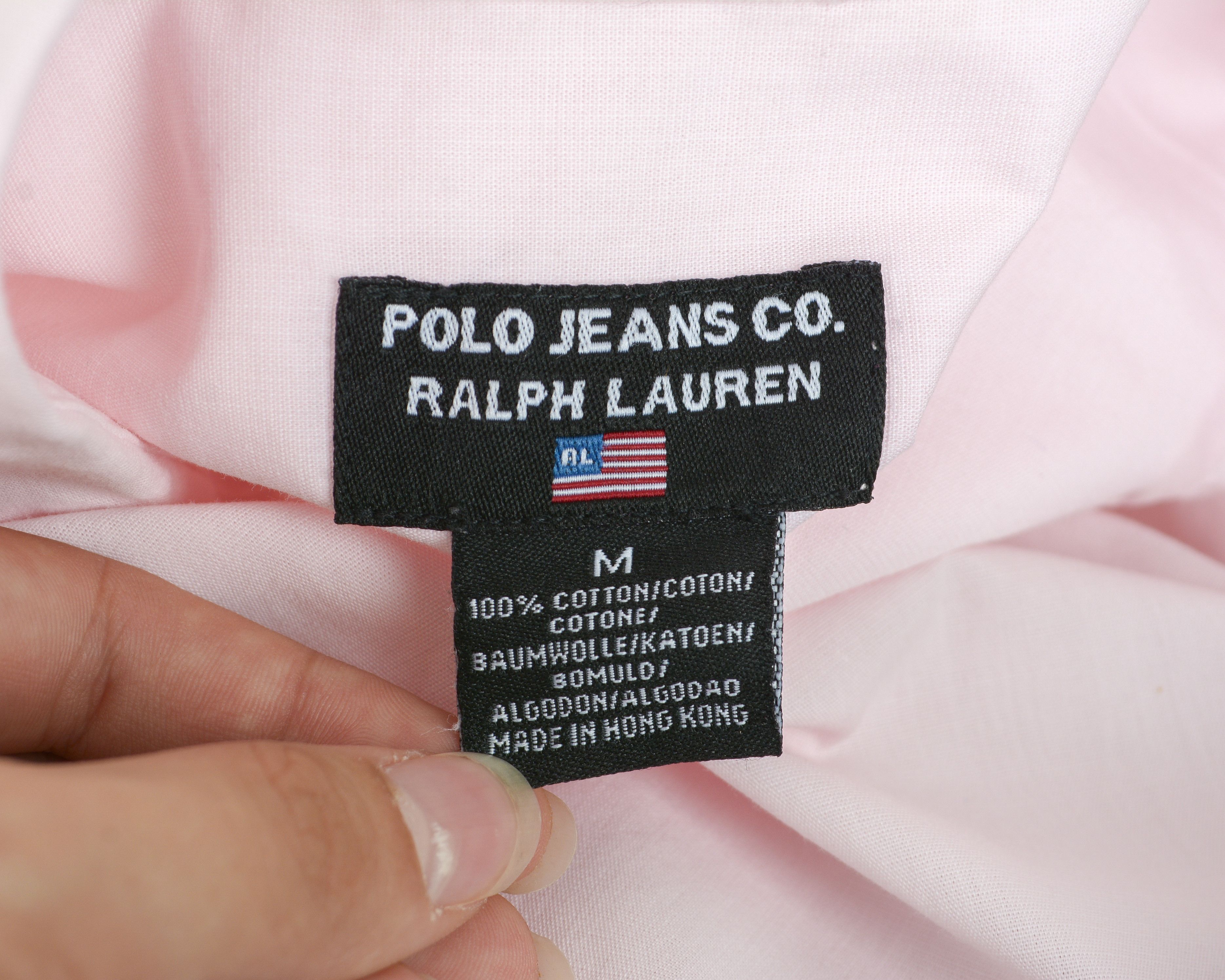 Polo Ralph Lauren Men's Cotton Polo Shirt M Short Sleeved Top Pink Lightweight Size US M / EU 48-50 / 2 - 5 Thumbnail