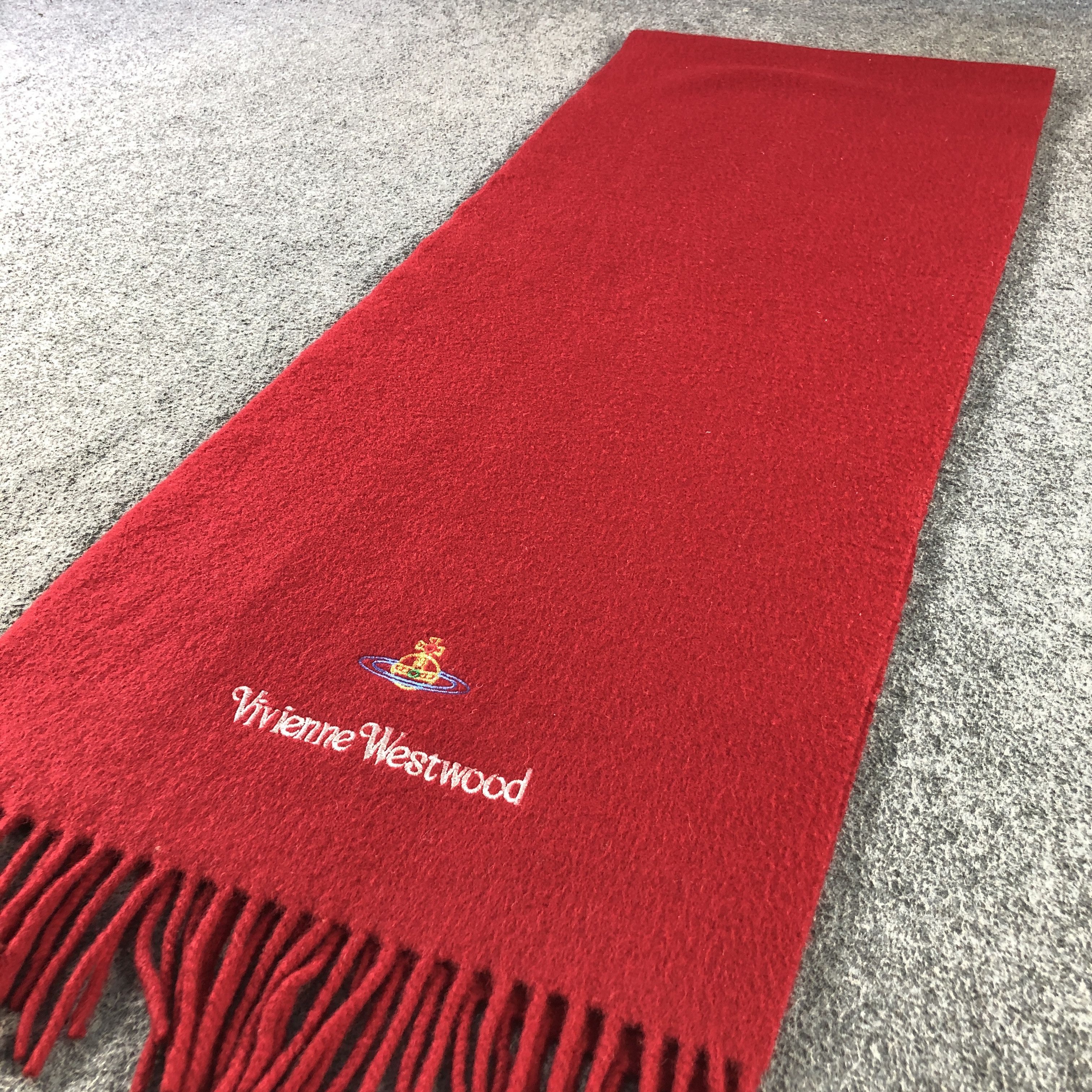 Vivienne Westwood Vivienne Westwood Wool Scarf Muffler V2912 Size ONE SIZE - 2 Thumbnail