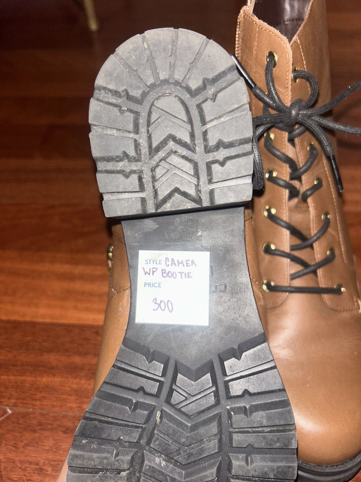 Cole Haan Brown Lace up boots Size US 8 / IT 38 - 2 Thumbnail