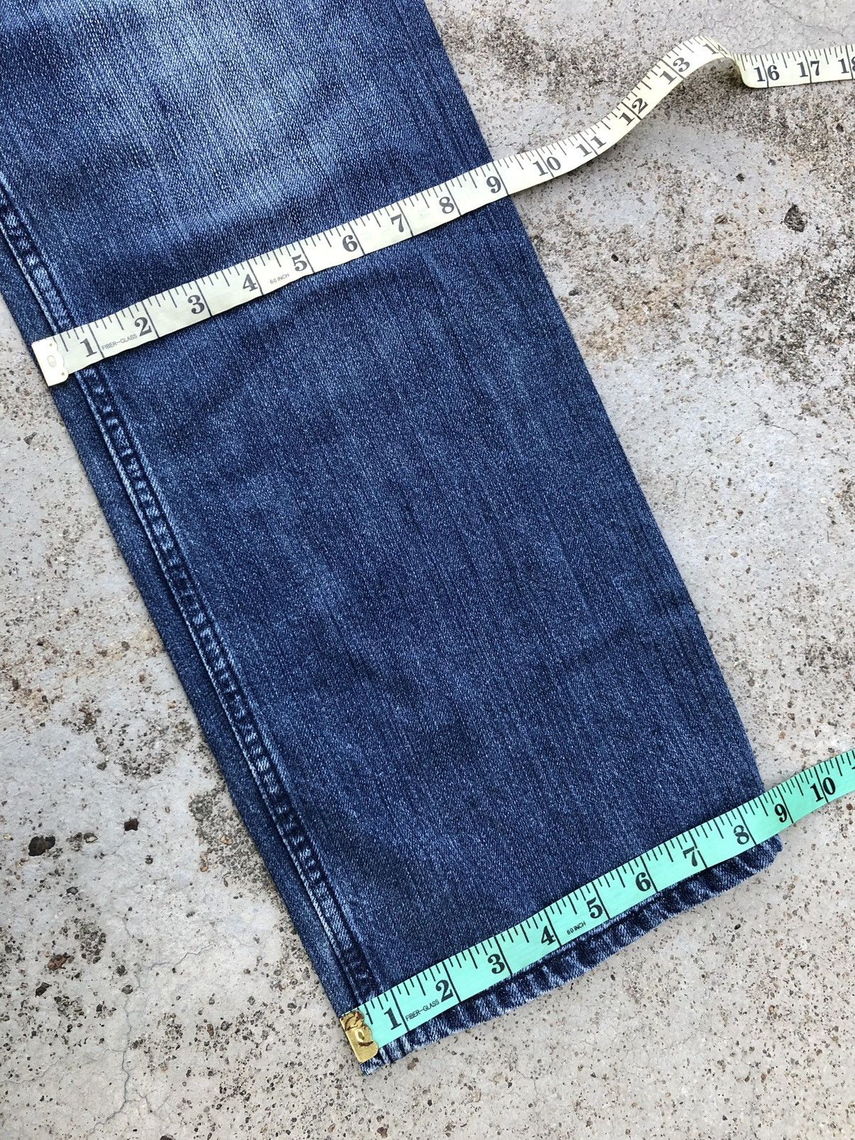 Hypebeast WIDE LEG⚡️⚡️NUSY JEANS BAKER PANT Size US 31 - 7 Thumbnail