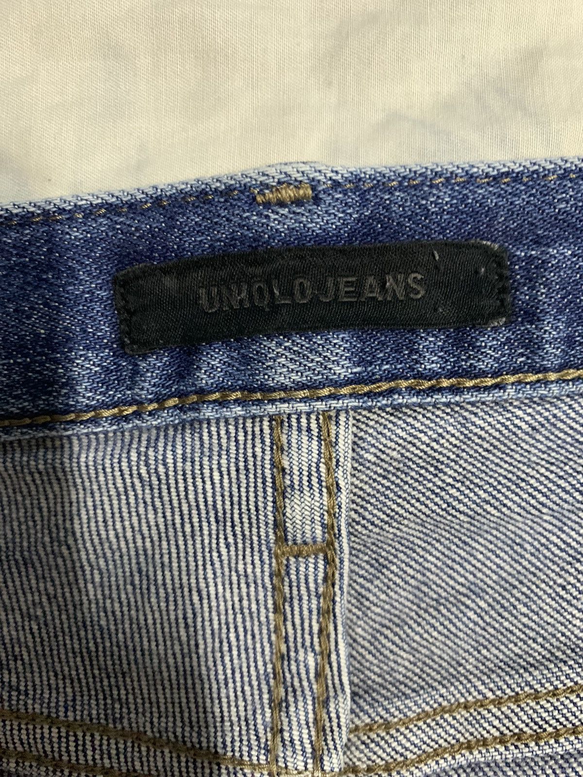 Uniqlo Vintage Uniqlo Selvedge Dirty Mud Washed Distressed Jeans Size US 30 / EU 46 - 16 Thumbnail